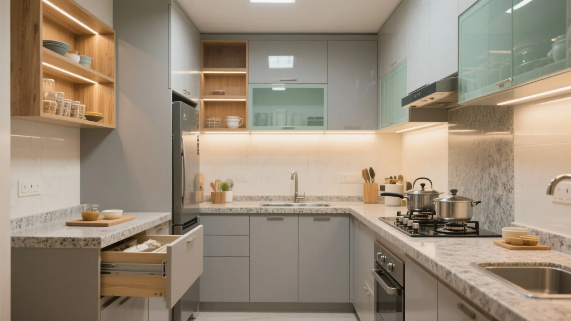 3 BHK flats in Valasaravakkam: 5 smart kitchen design ideas: Small-space creativity for 3 BHK apartments in Valasaravakkam, blending real project experience with data-backed tips