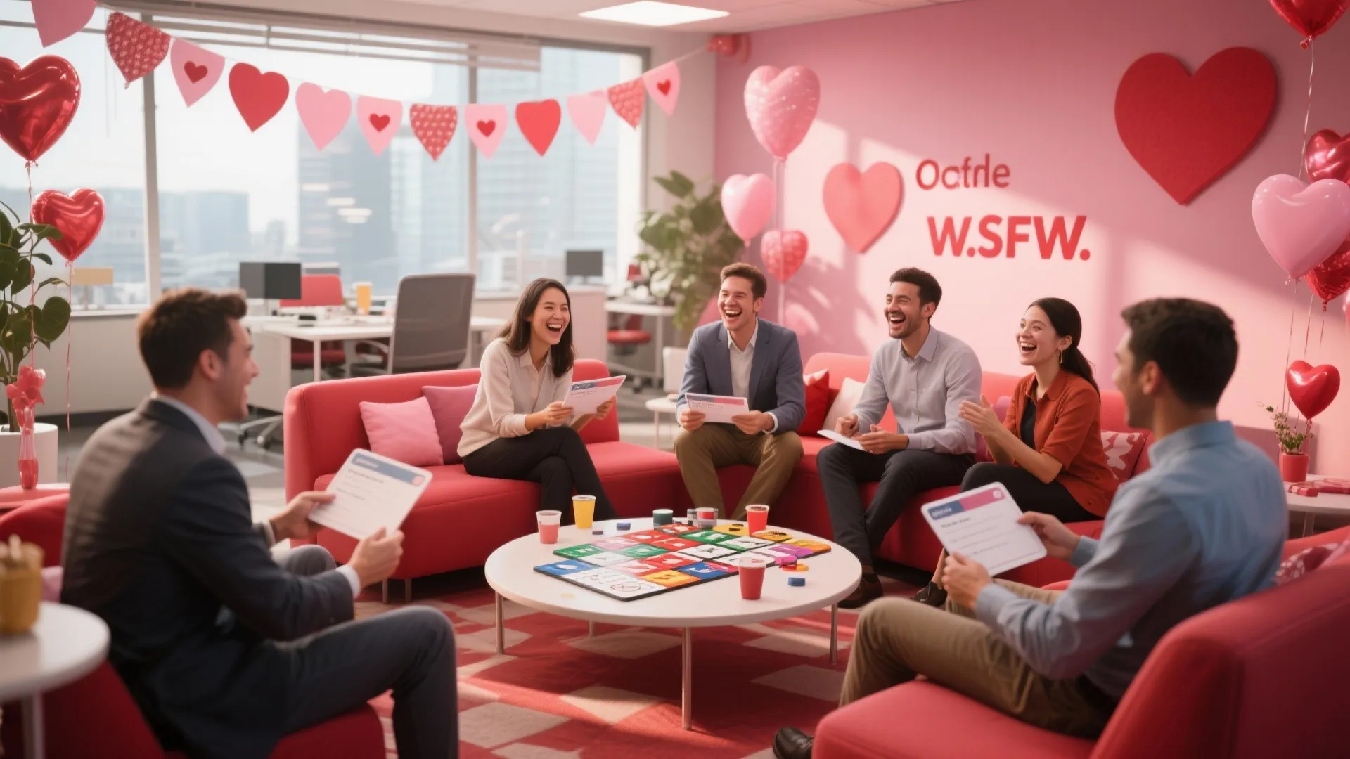 6. Valentine’s Game Hour