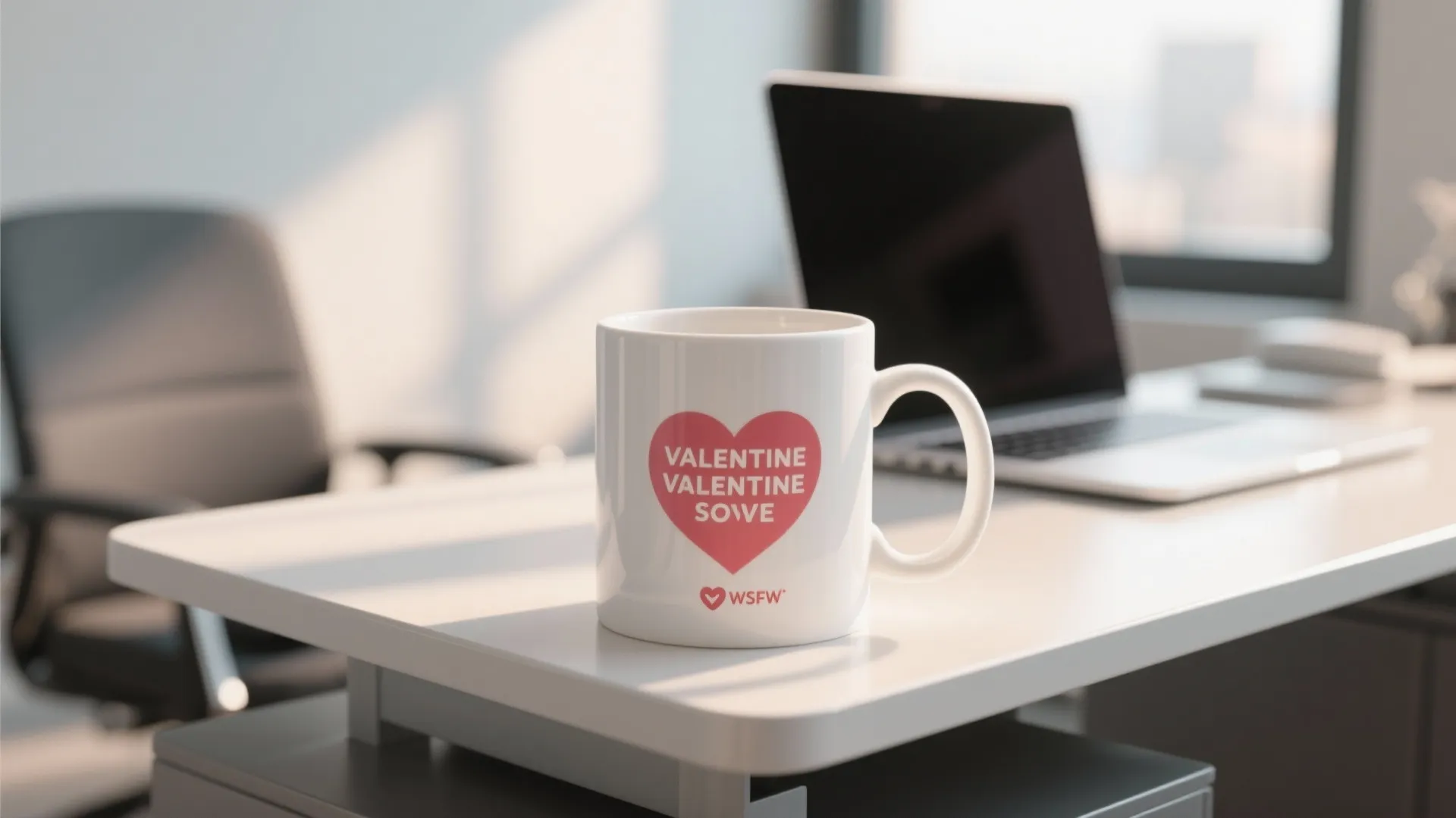 4. Desk Mugs with Warm Messages