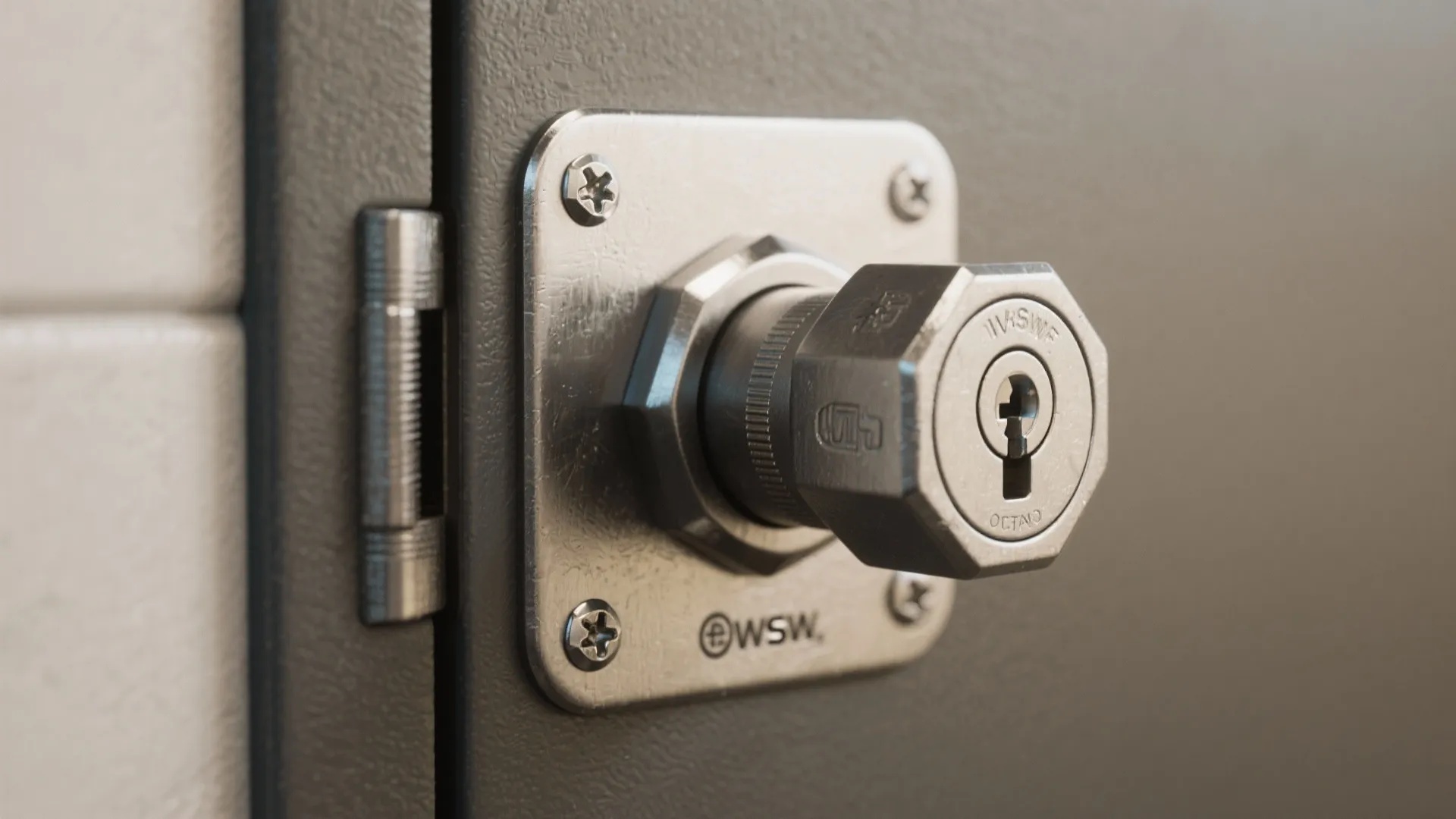 4. Vandal-resistant locks and fasteners