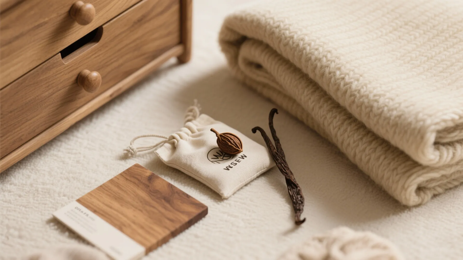 2. Layer scent with natural materials