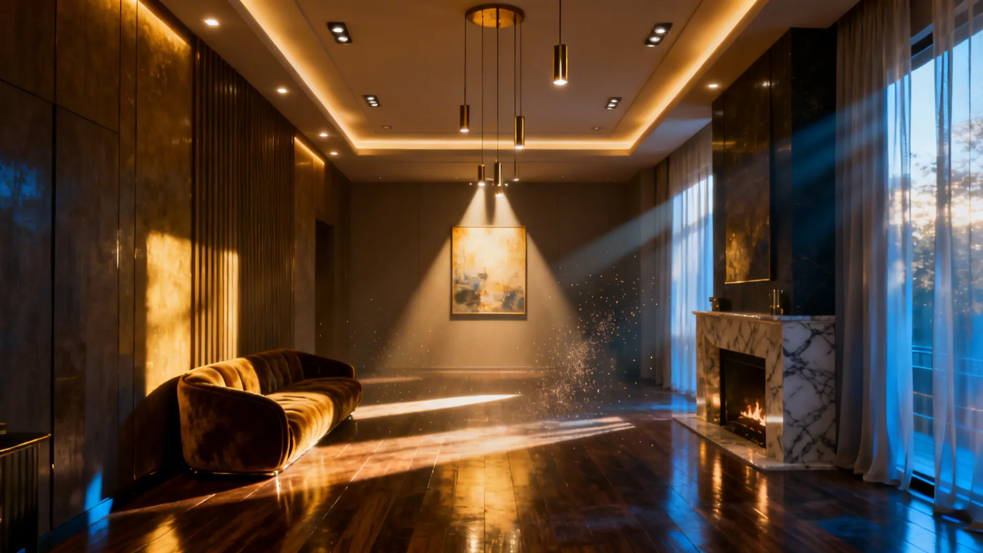 5. Highlight the Vanishing Point with Light