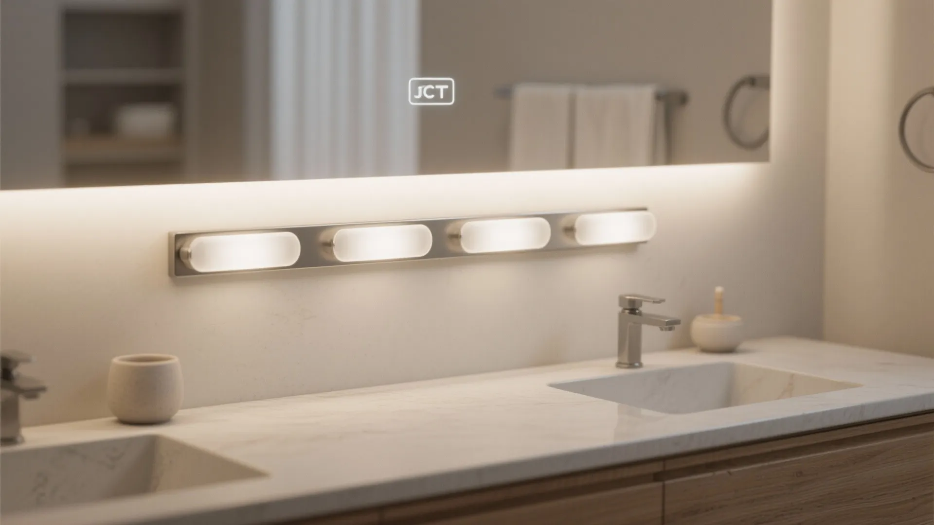 1. Horizontal Vanity Bar (Modern Minimal)