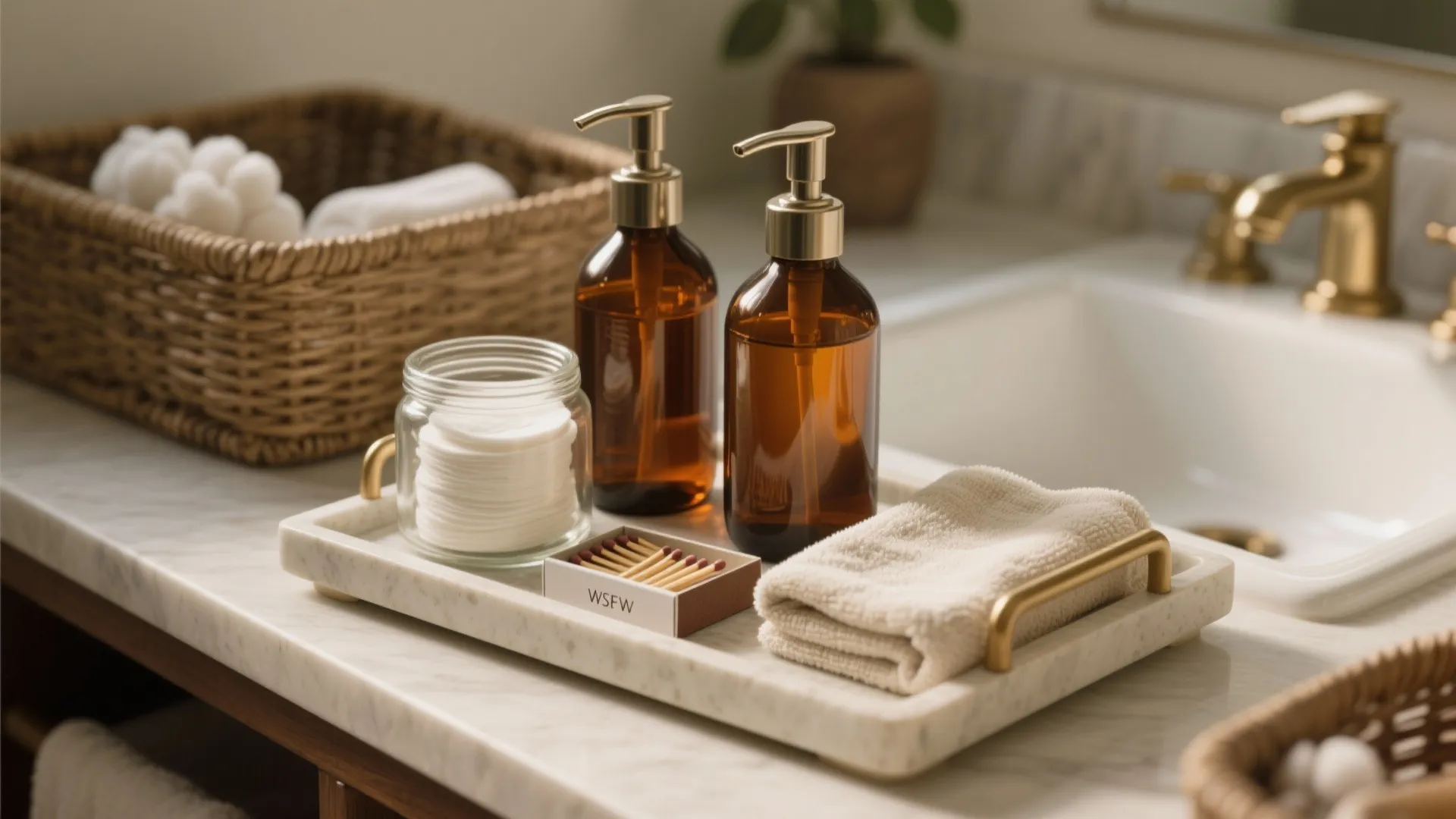 Idea 5: Style a guest-ready vanity that actually works