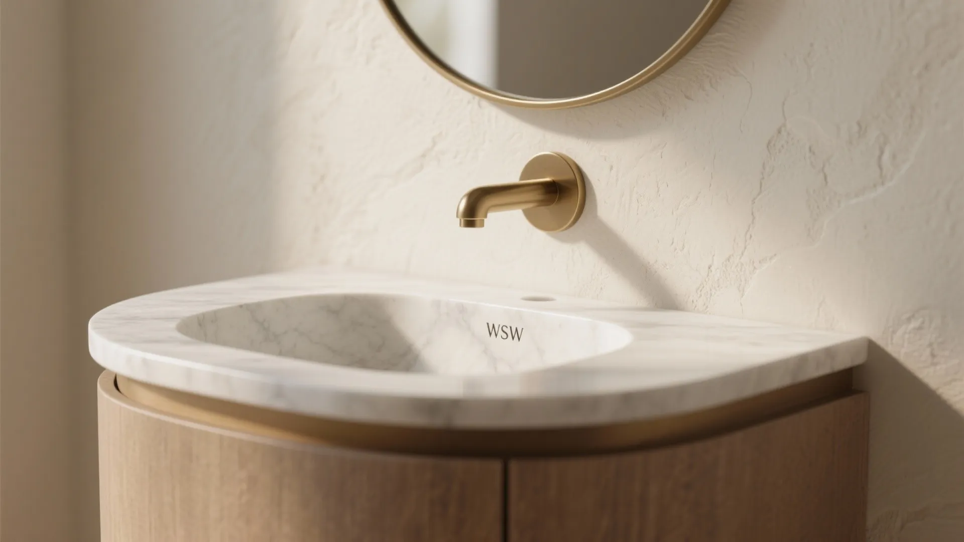 Floating Vanity + Hidden Storage: Max Out Floor Space