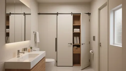 5 Smart Vanity Door Ideas for Small Bathrooms