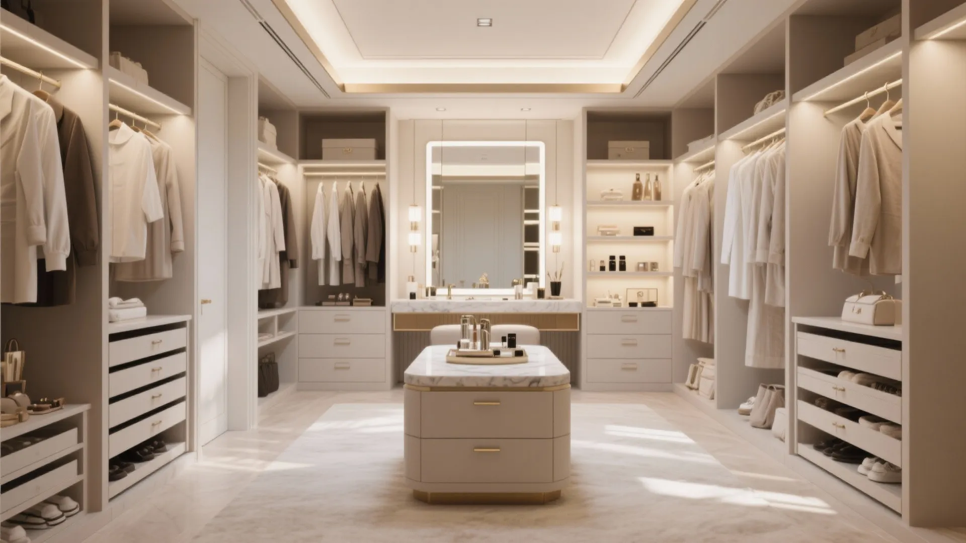 7. Vanity Island in the Closet