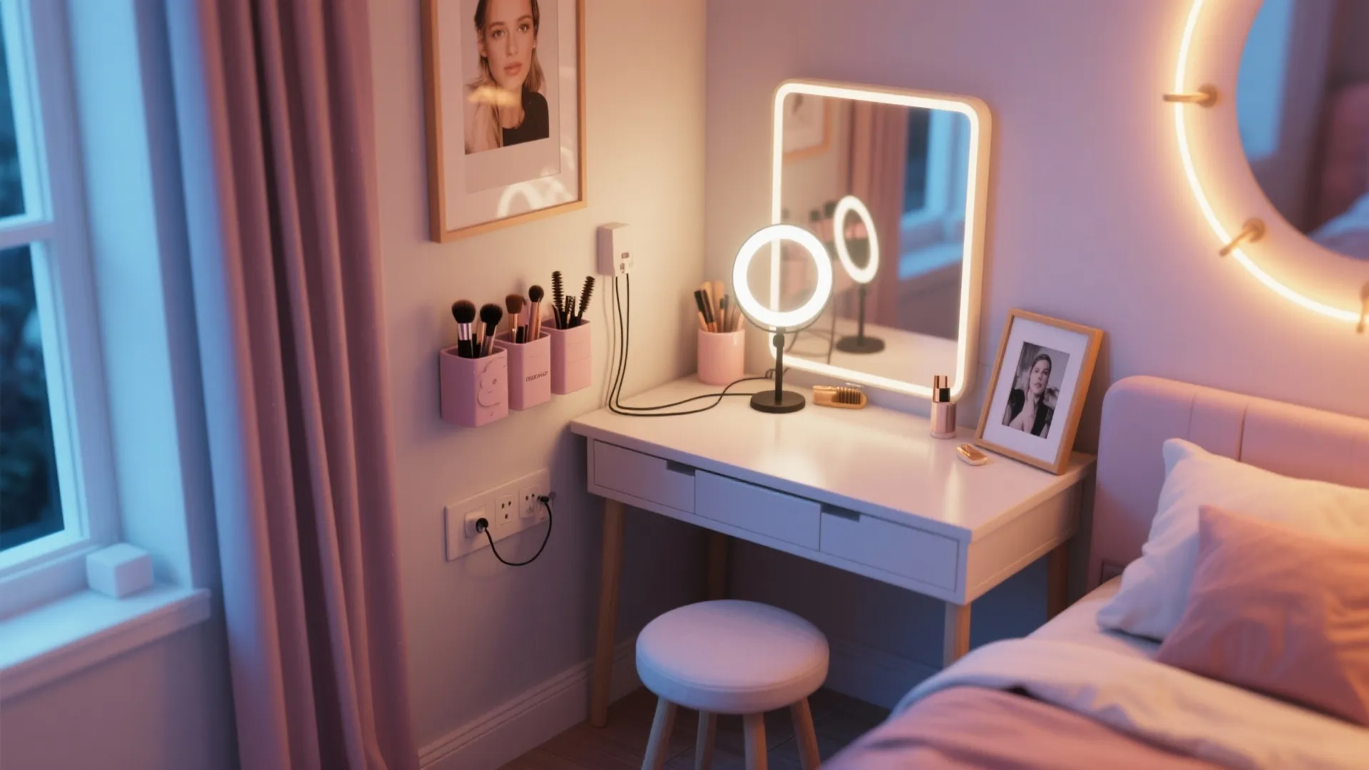 5. Mini Dressing Zone and Vanity Corner