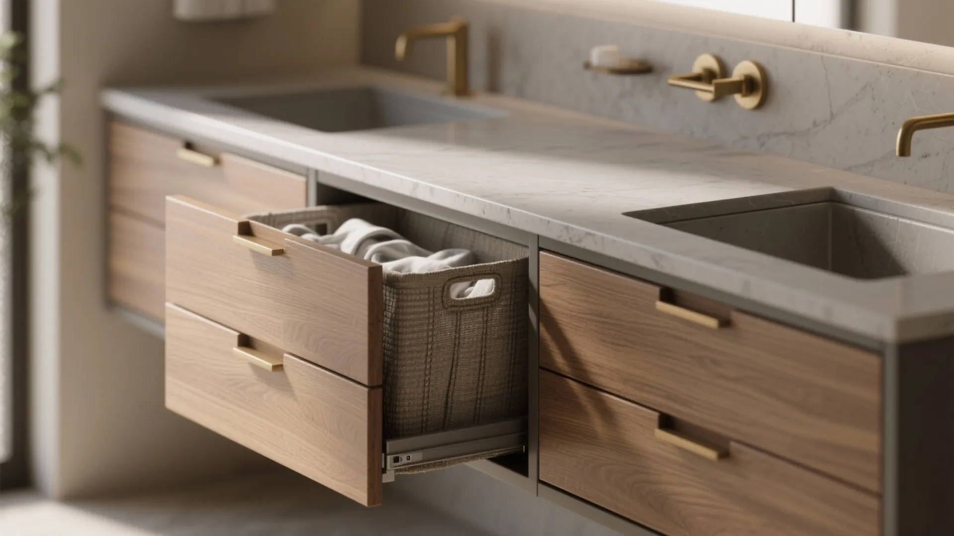 2. Make the vanity multi-functional