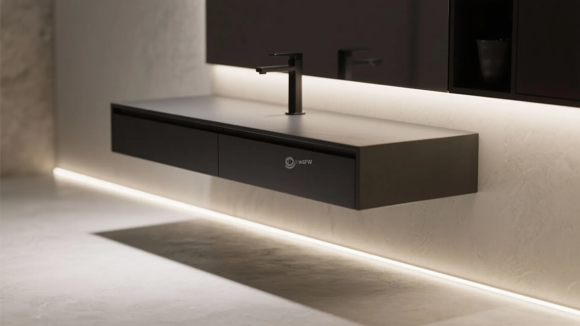 Wall-hung essentials for clear floors