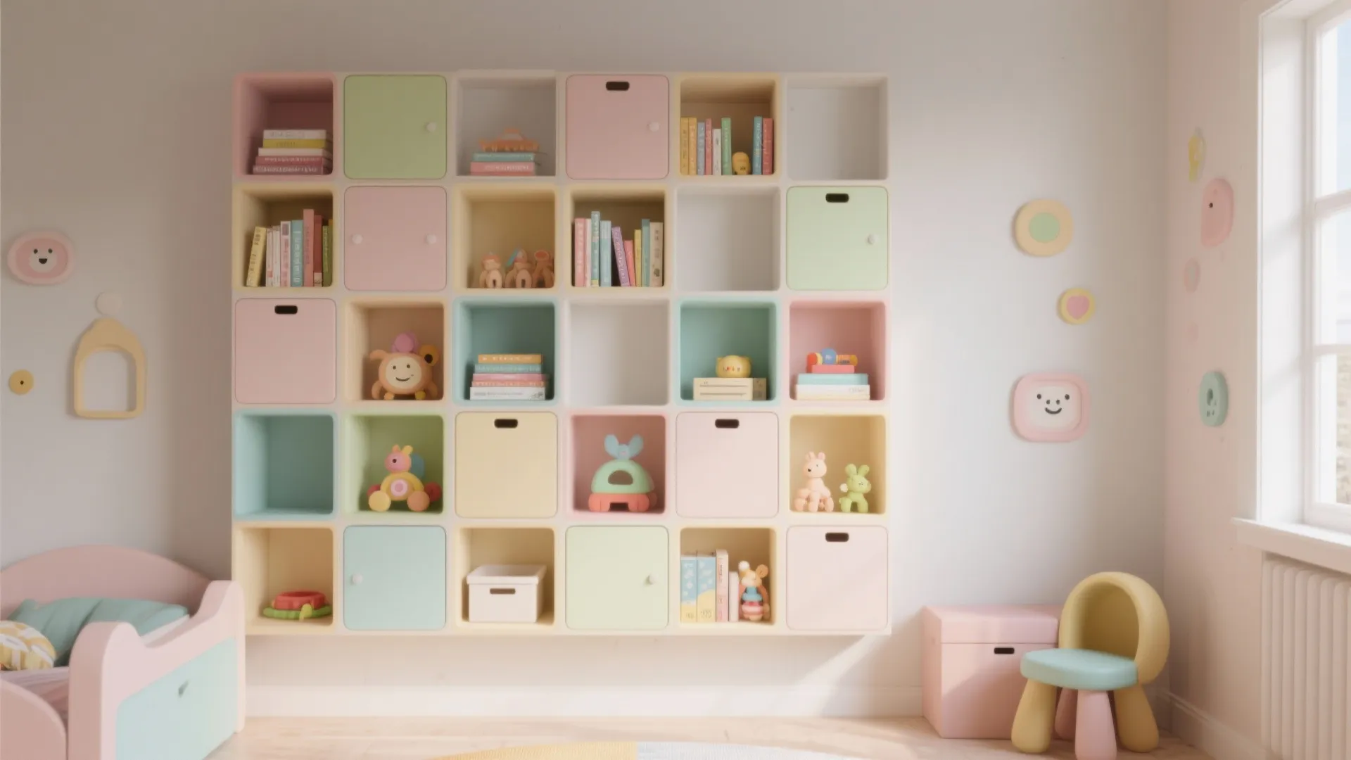 Modular Grid With Varied Box Sizes