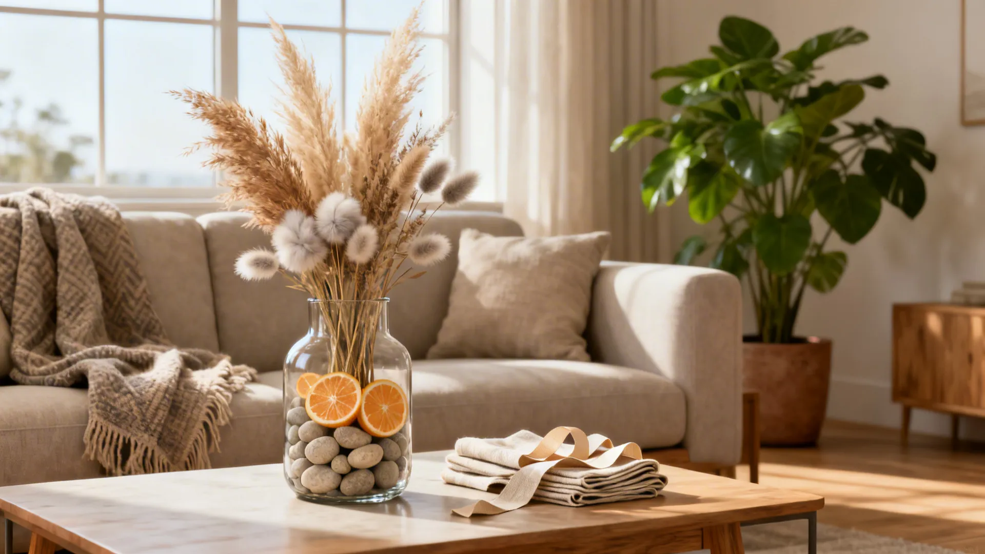 5 Vase Filler Ideas for Living Rooms: Creative, budget-friendly vase filler ideas to elevate small and large living spaces with real examples from my projects