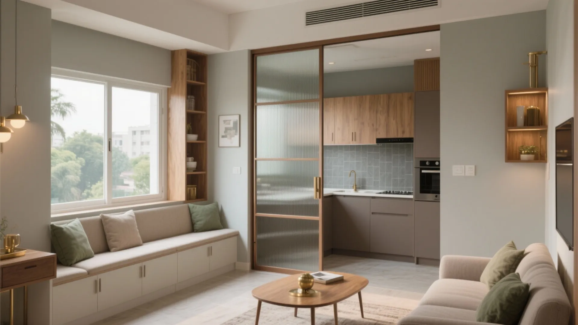 1 BHK Flat in Vashi: 5 Design Ideas That Work: A senior interior designer’s field notes on making a small home feel bigger, brighter, and smarter