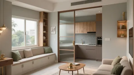 1 BHK Flat in Vashi: 5 Design Ideas That Work