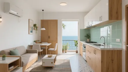 1 BHK Flat in Navi Mumbai Vashi: 5 Smart Design Ideas