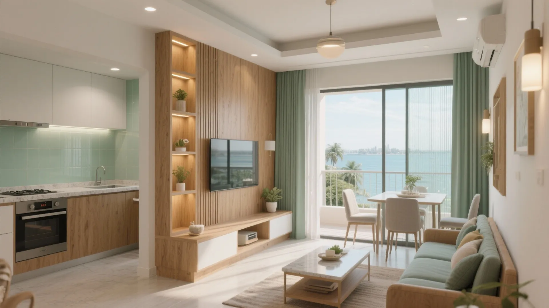 5 Design Ideas for 3 BHK Flats in Vashi: Coastal-smart, space-savvy interiors from a senior designer