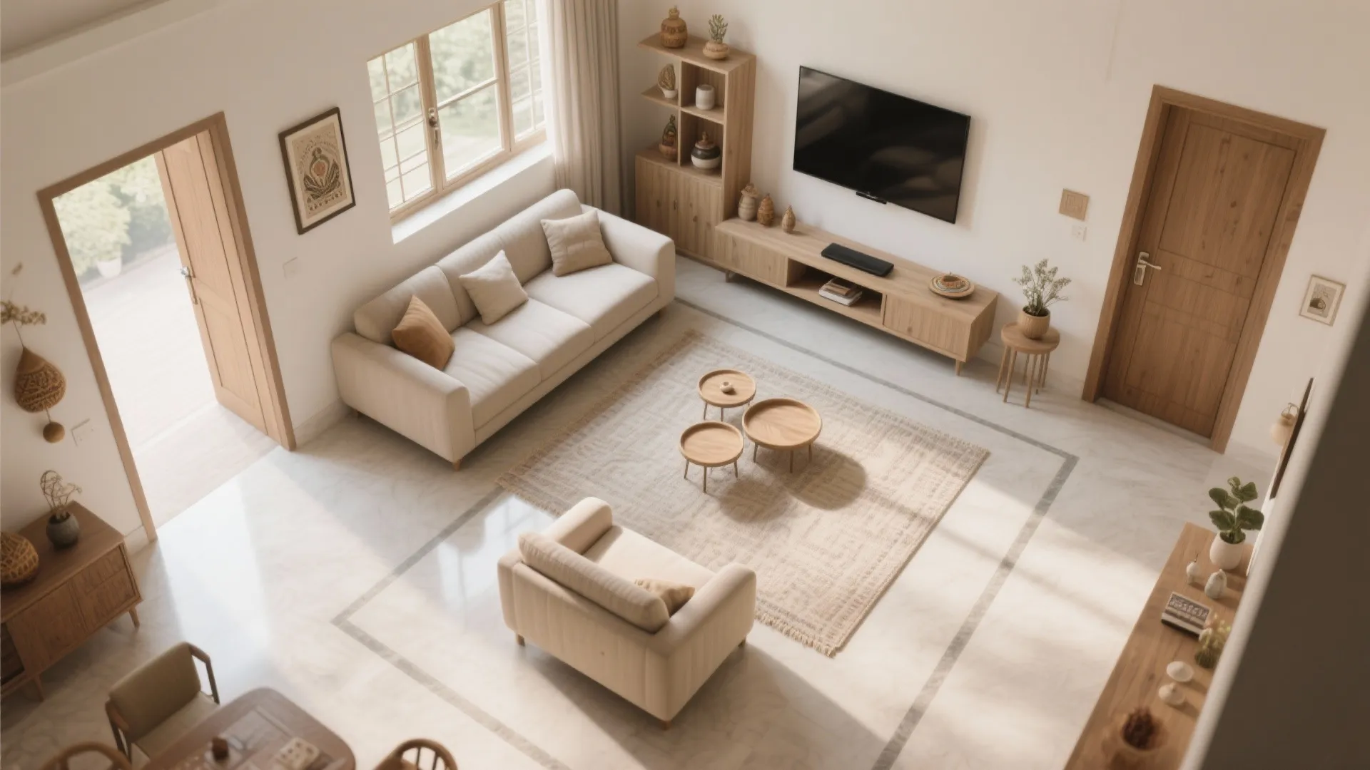 Vastu-Friendly Seating and Flow