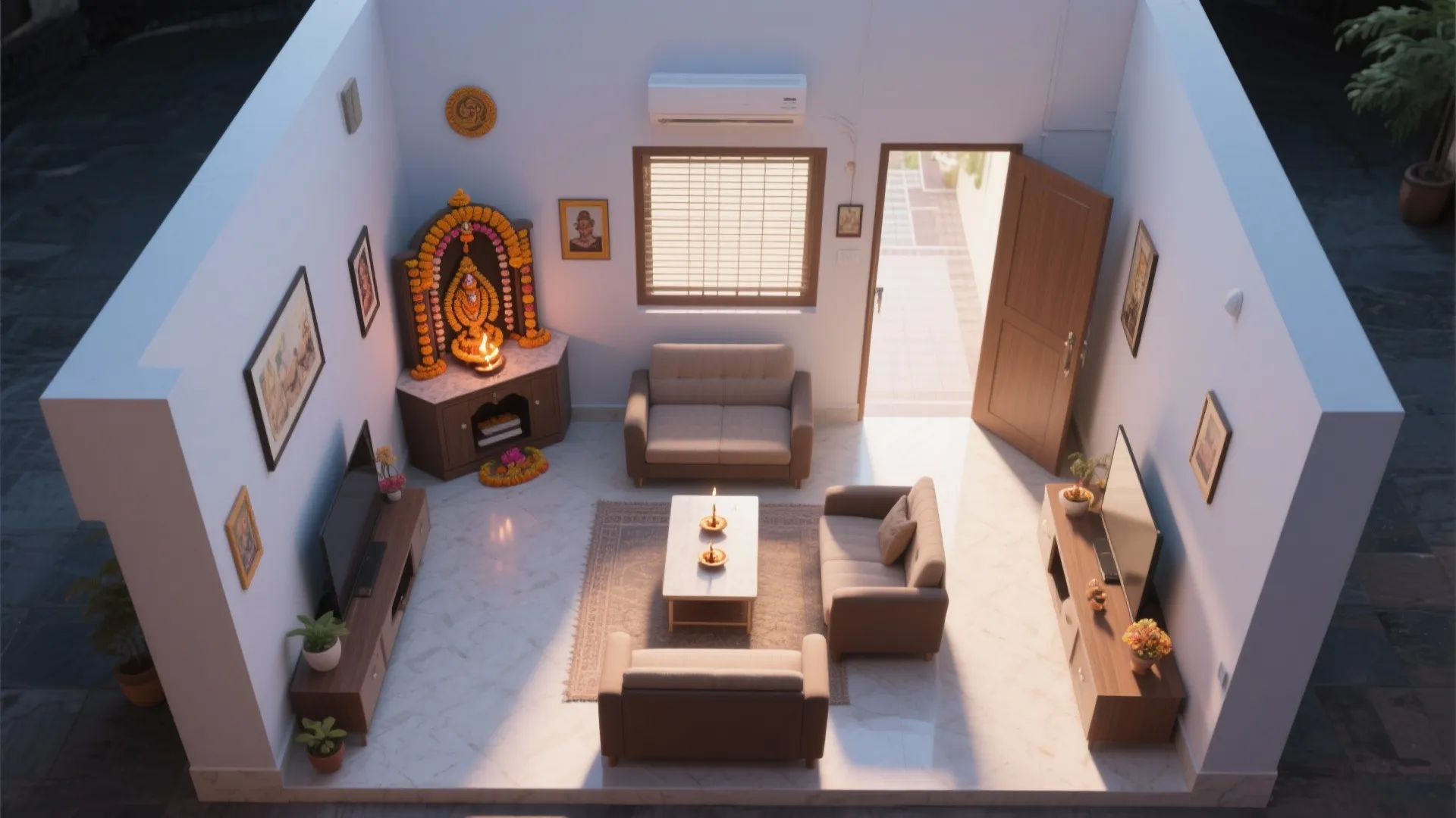 Vastu-aware placement without losing practicality