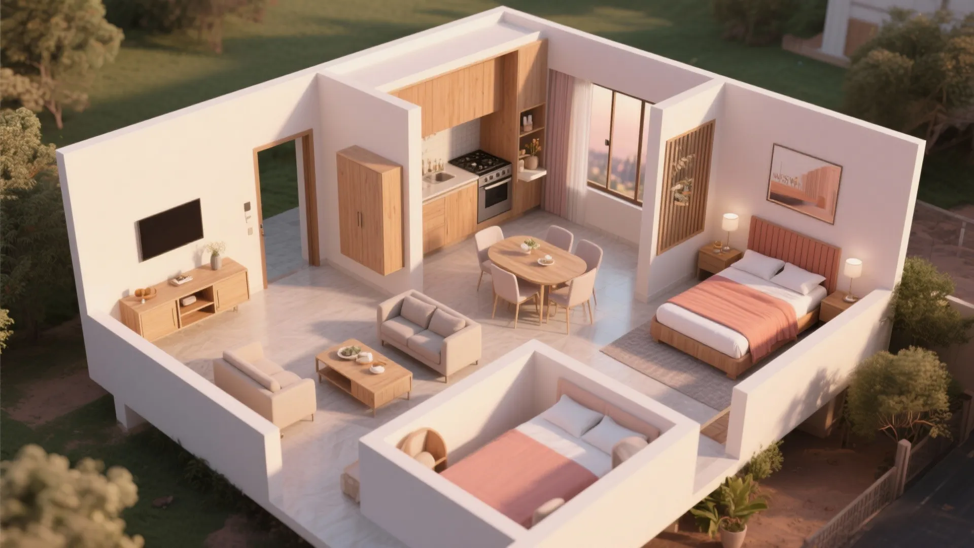 Vastu‑smart zoning and breezy circulation