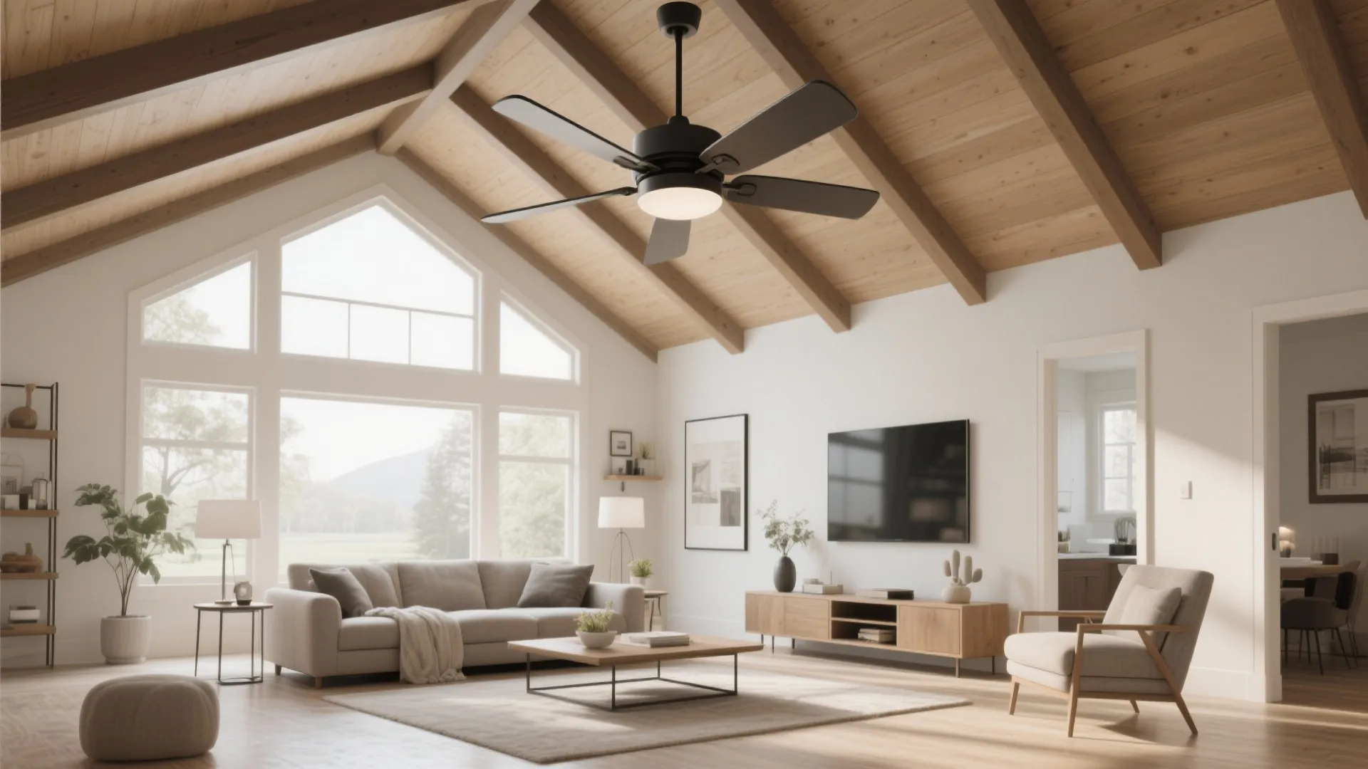 10. Ceiling Fans for Comfort and Style
