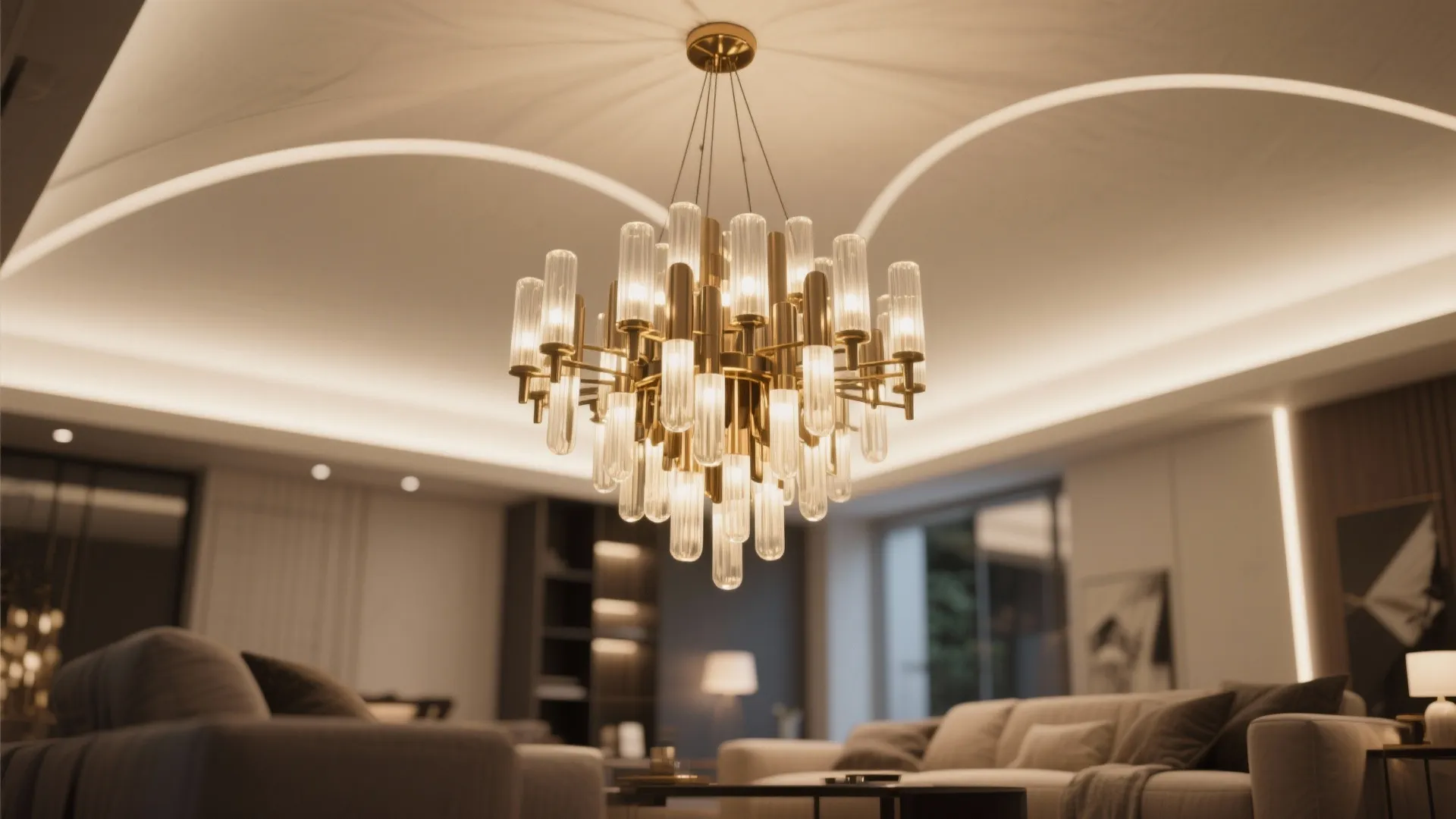 2. Statement Lighting Fixture