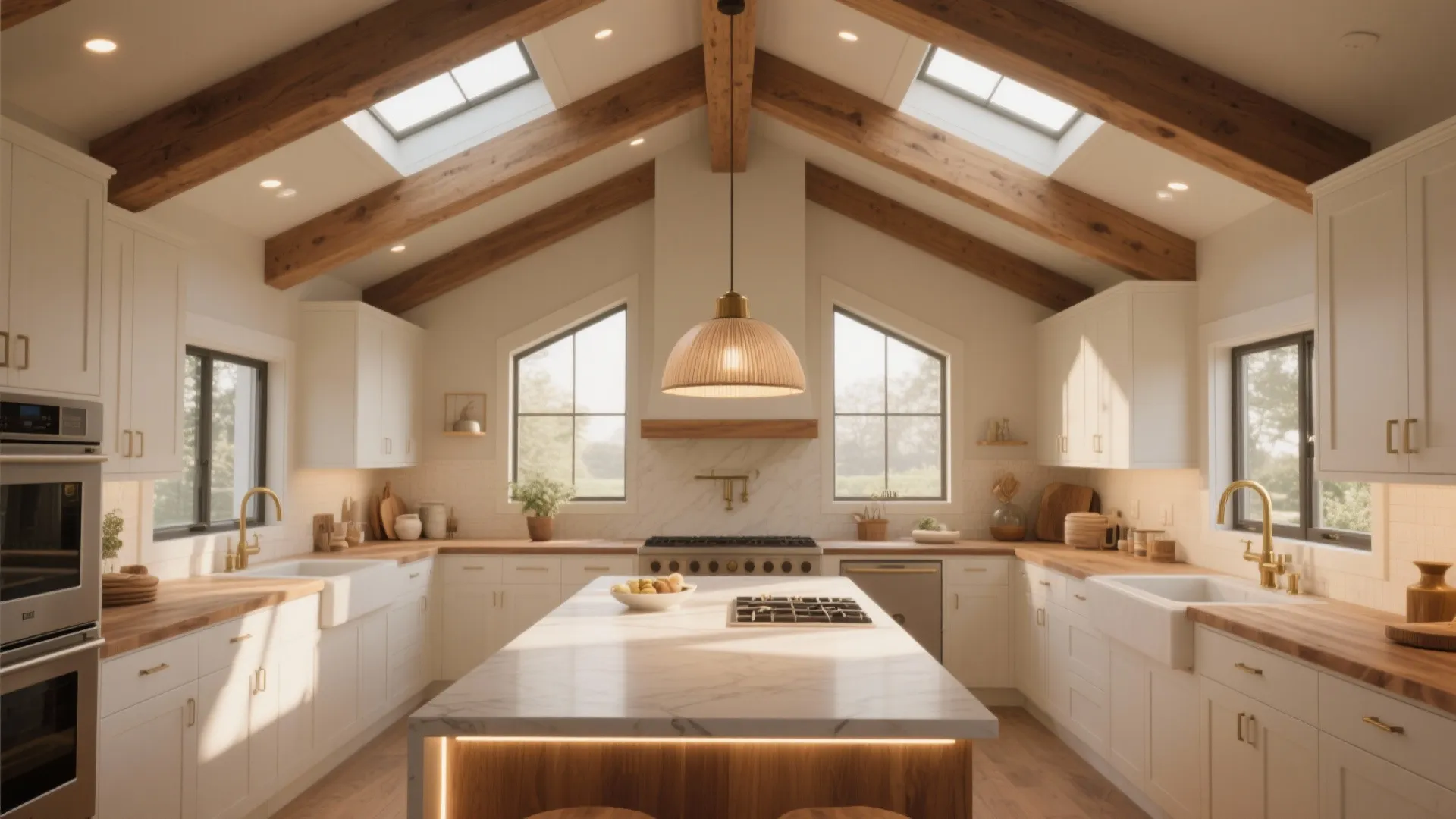 Vaulted Ceiling Kitchen Ideas: 5 Inspiring Designs: Make the most of height — five practical vaulted ceiling kitchen ideas from a pro