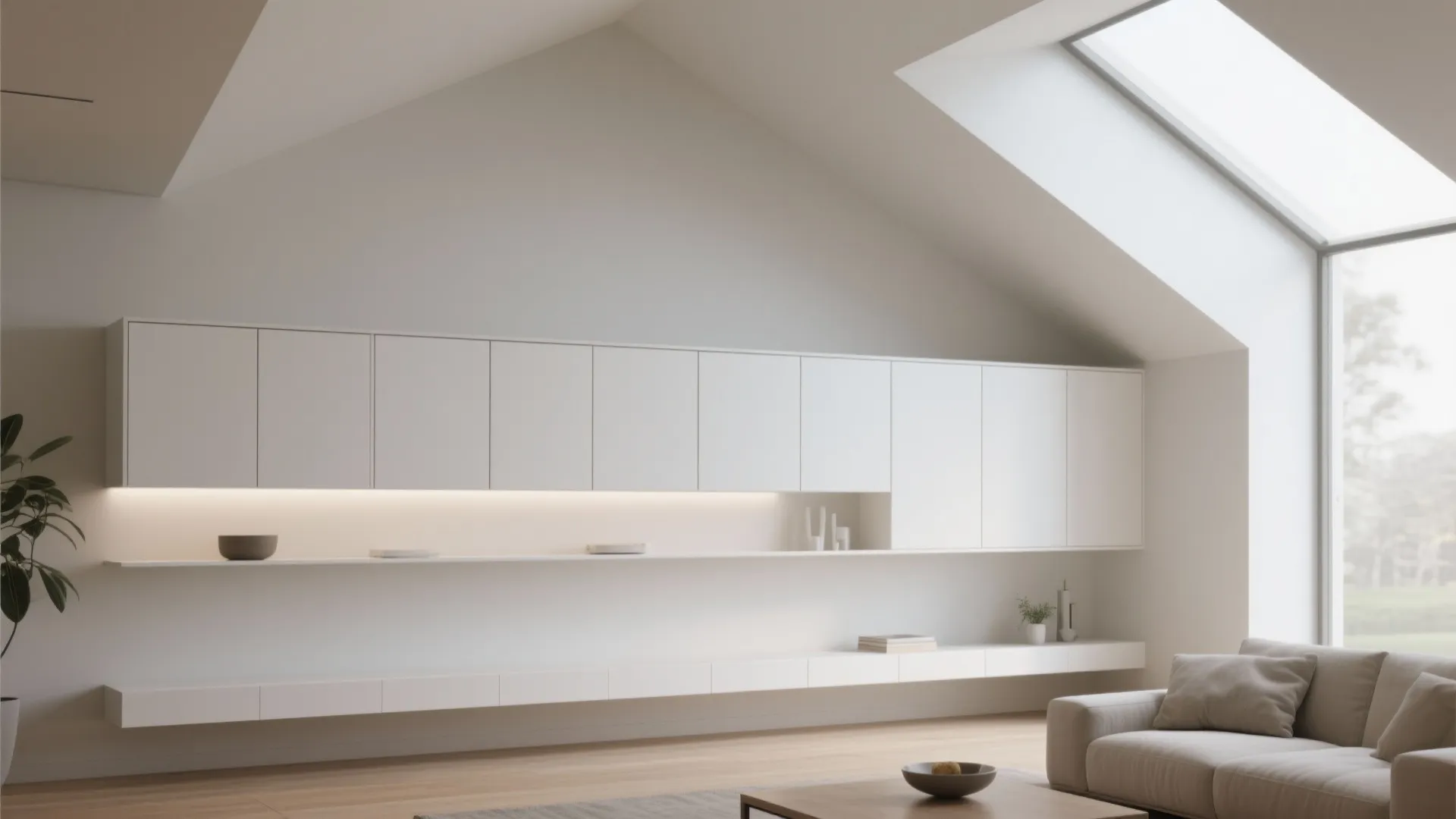 9. Floating Cabinets