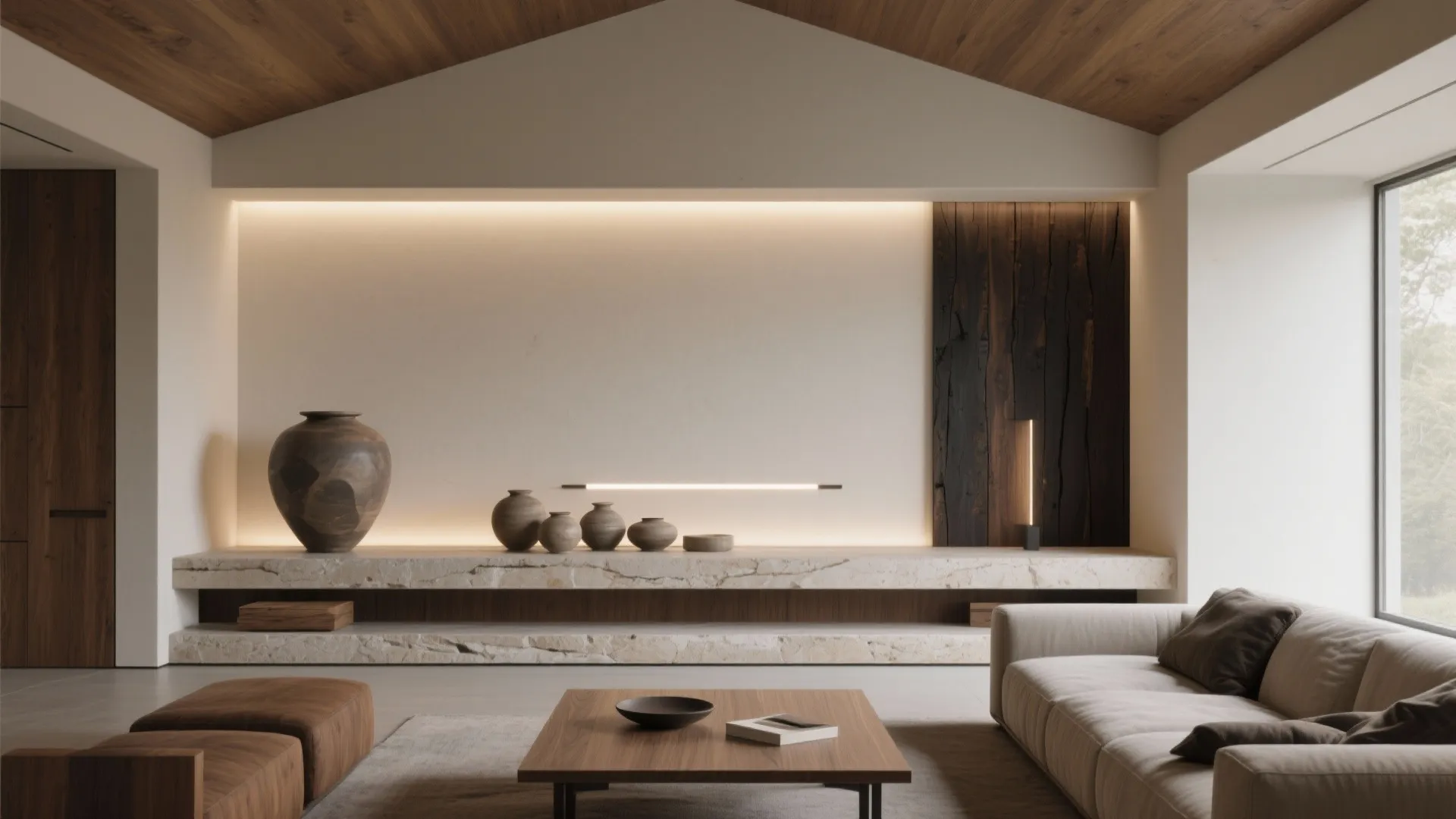 Vaulted Ceiling Ledge Decorating Ideas: Elevate Unused Space