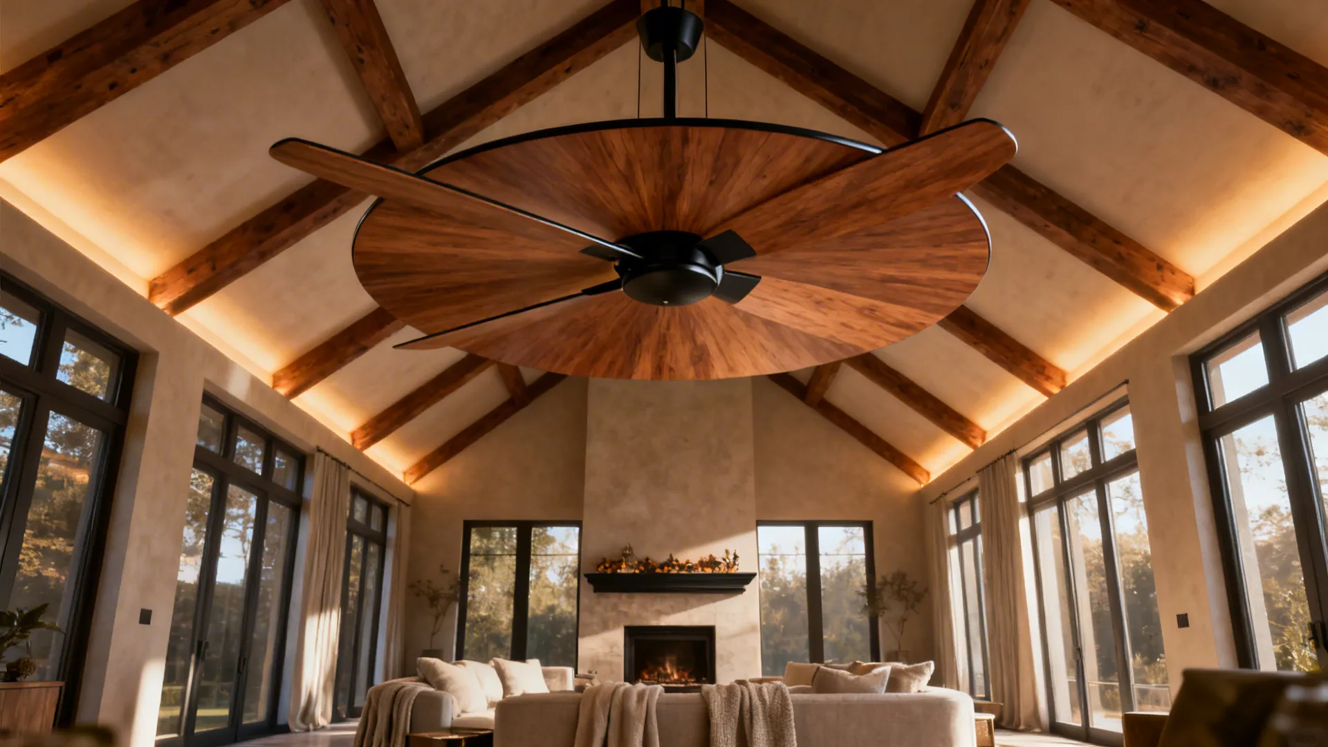 High Ceiling Ceiling Fans: 5 Ideas