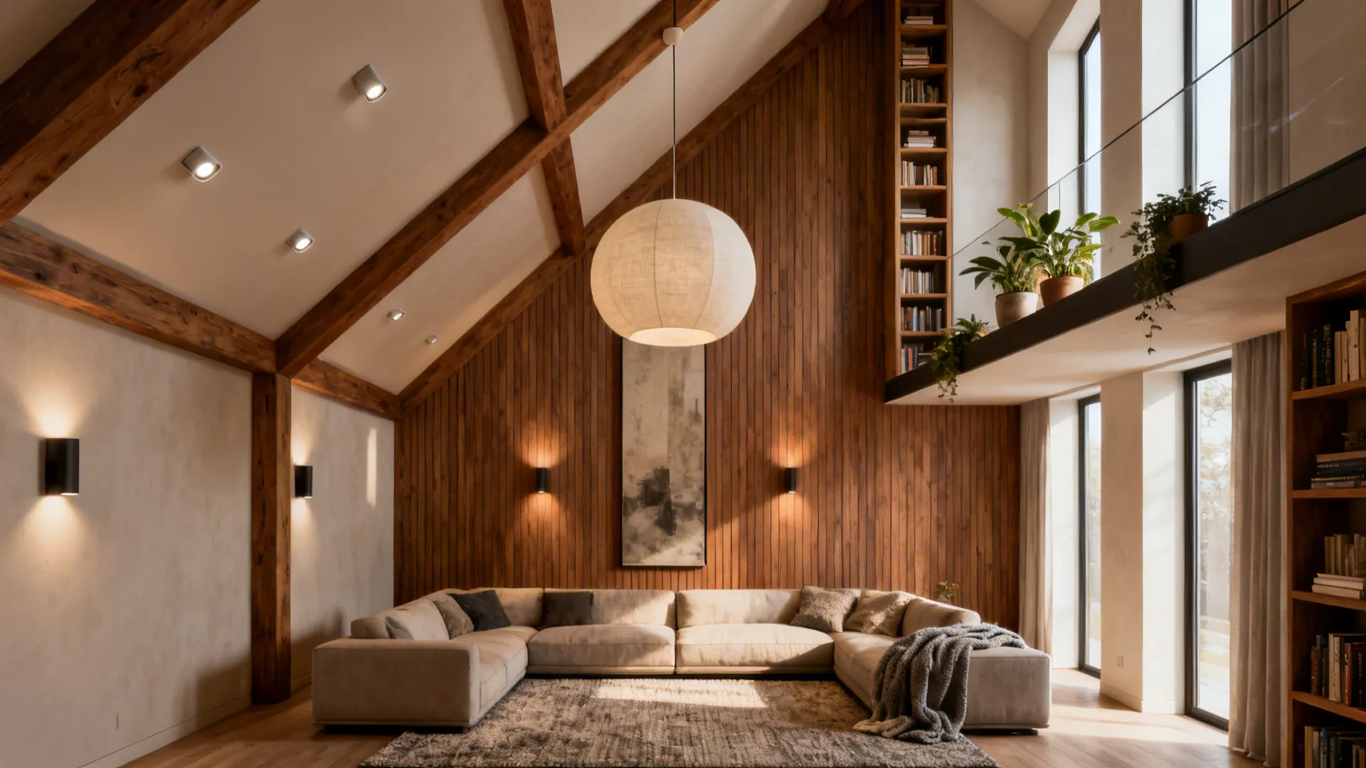 5 Vaulted Ceiling Living Room Ideas