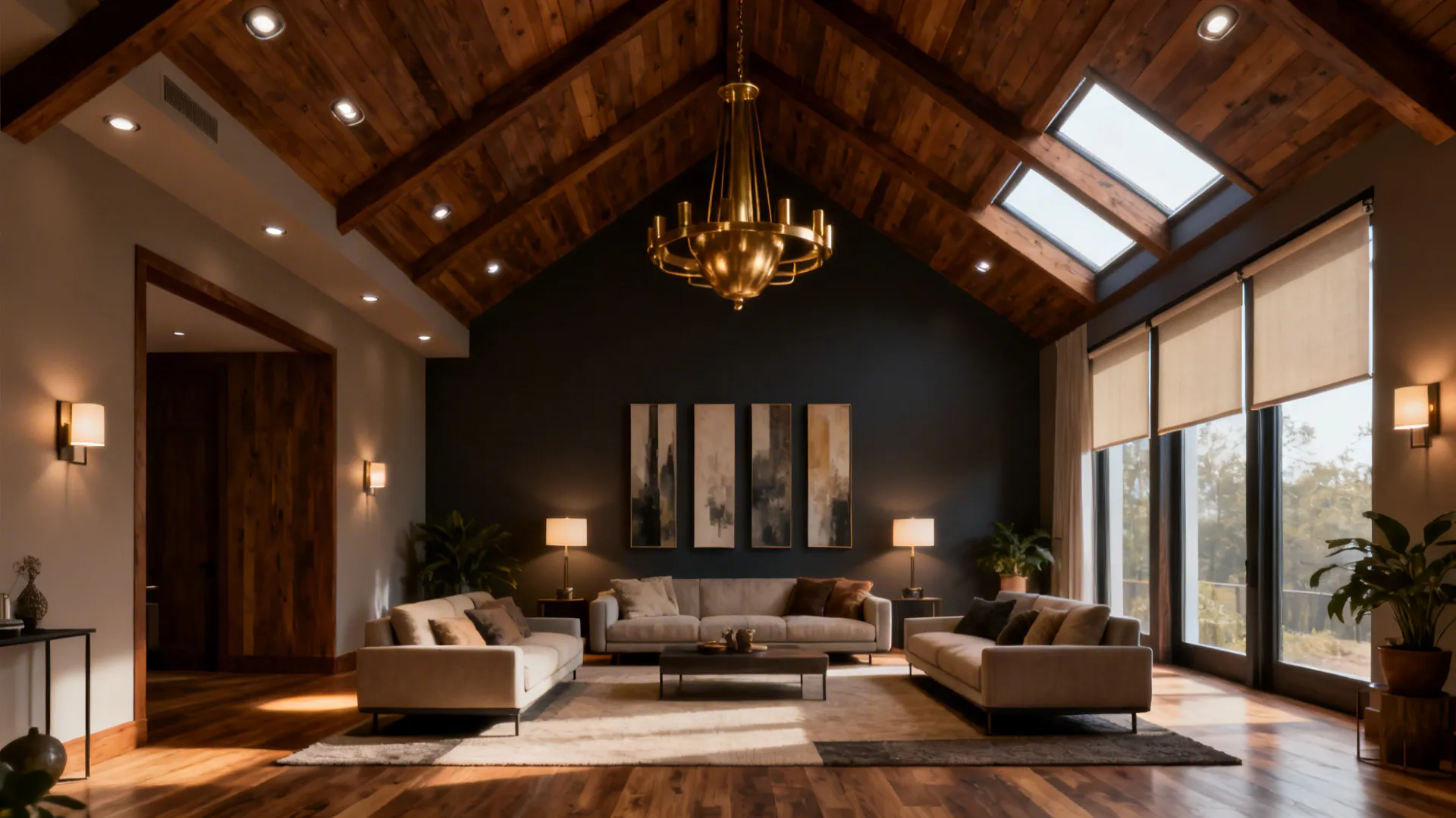 5 Vaulted Ceiling Living Room Ideas
