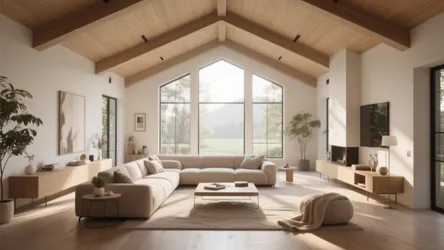 10 Design Ideas for a 16x16 Living Room with Vaulted Ceiling