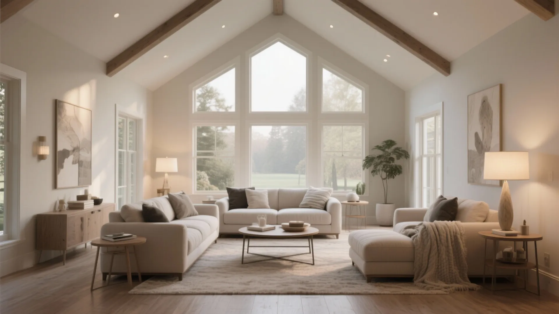 10 Design Ideas for a 16 x 16 Living Room with Vaulted Ceiling: Transform Your 16 x 16 Vaulted Ceiling Living Room into a Stunning, Functional Space