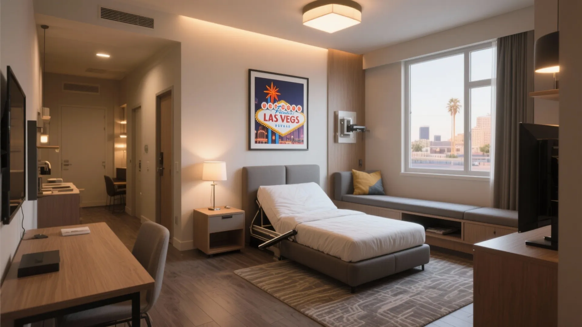 2-Bedroom Vegas Stay: 5 Compact Design Ideas: How to make a 2-bedroom weekly rental in Las Vegas feel spacious, stylish, and guest-ready—five practical design inspirations from a pro