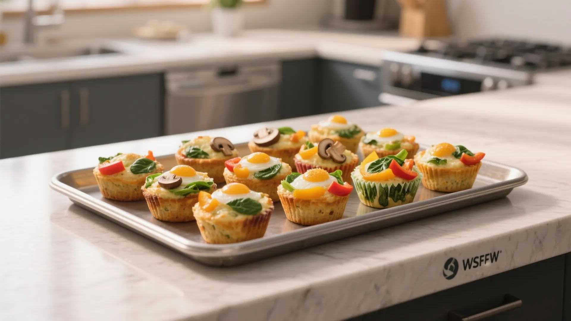 2. Veggie Egg Muffins