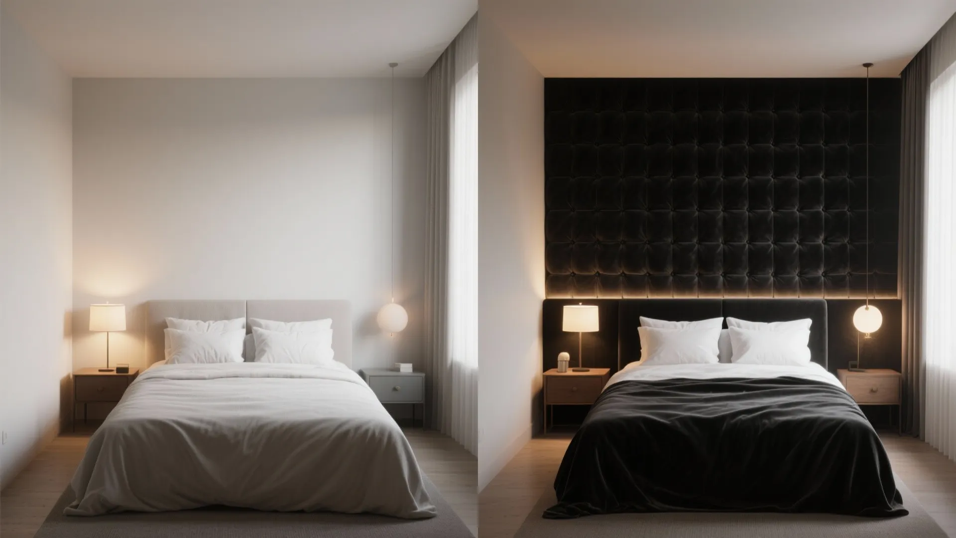 4. Accent Wall vs. Whole-Room Velvet