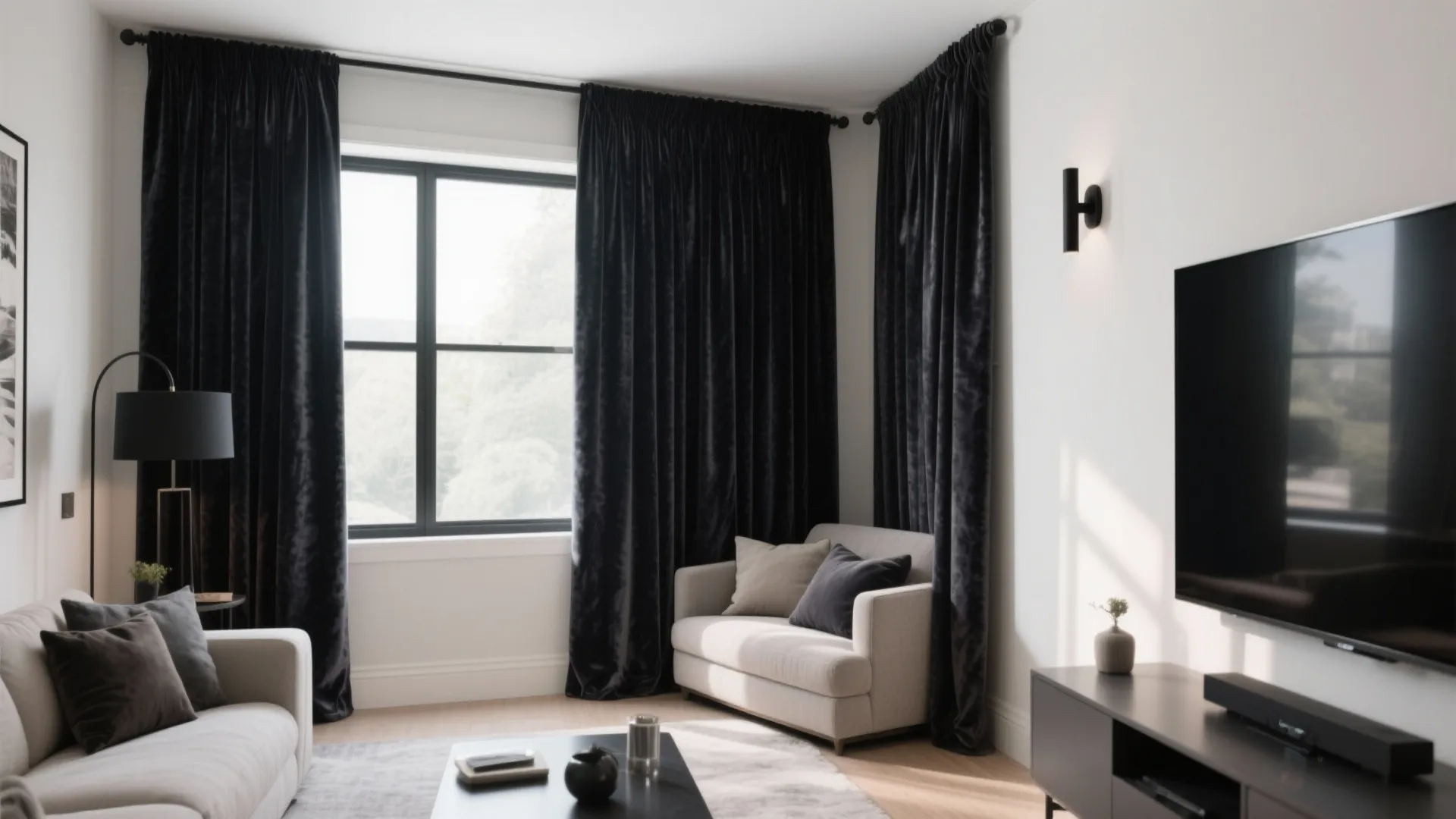 Blackout Velvet Panels