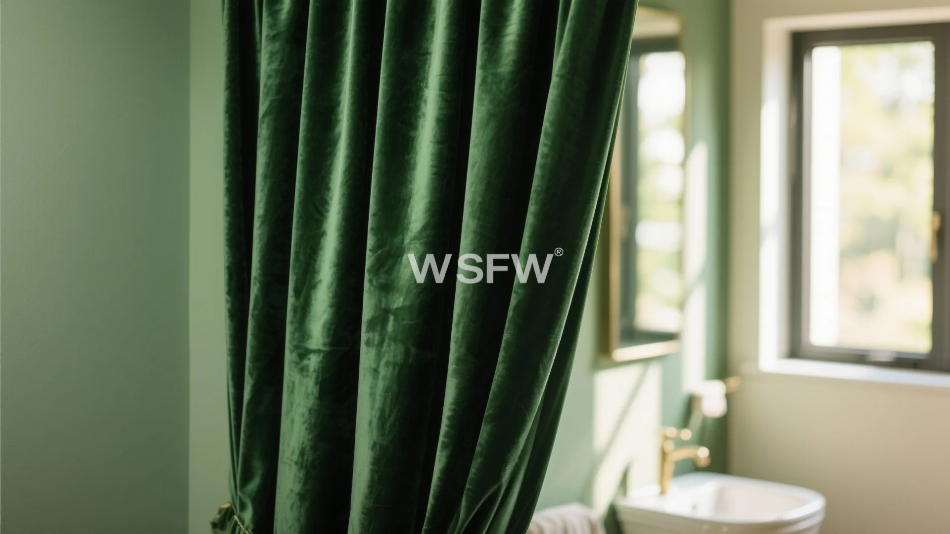 7. Play with Velvet or Linen Curtains