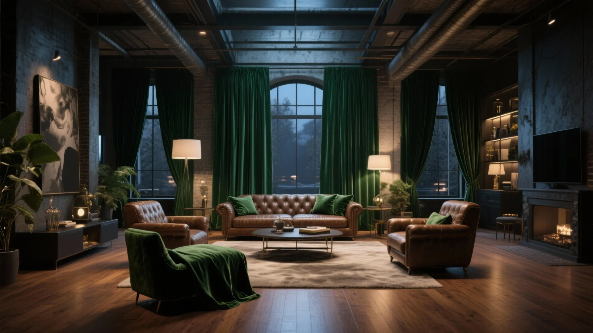 7. Velvet Curtains for Luxe Vibes