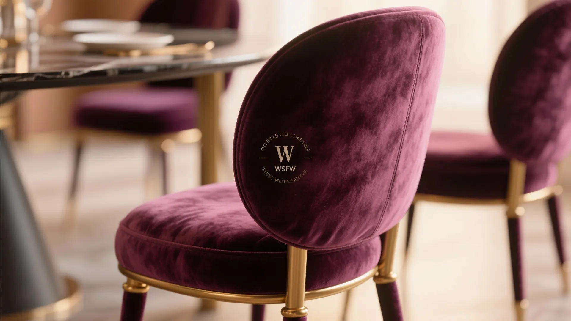 2. Velvet & Curves: Soft Luxe Seating