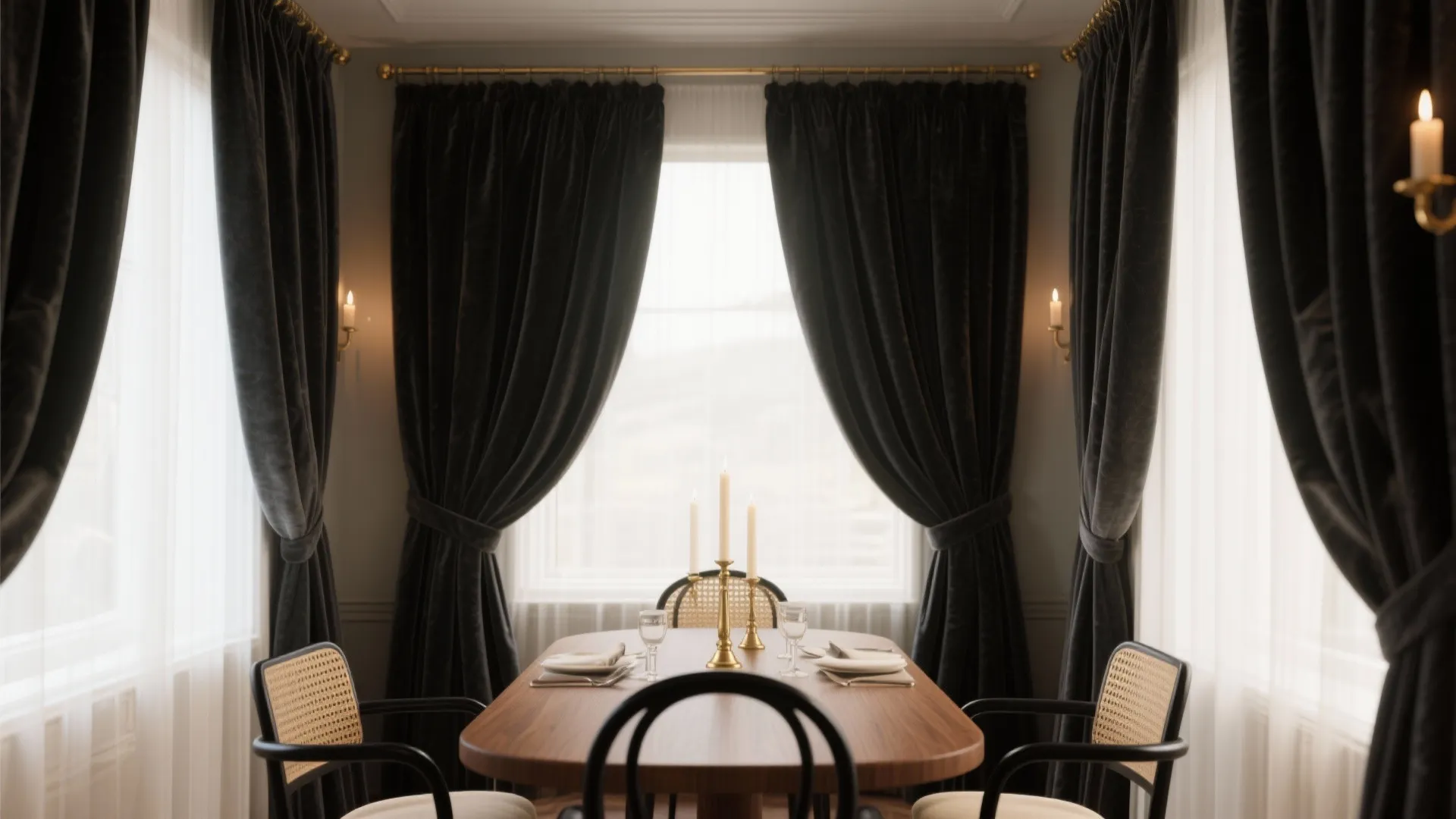 Floor-to-Ceiling Velvet for Drama and Acoustics