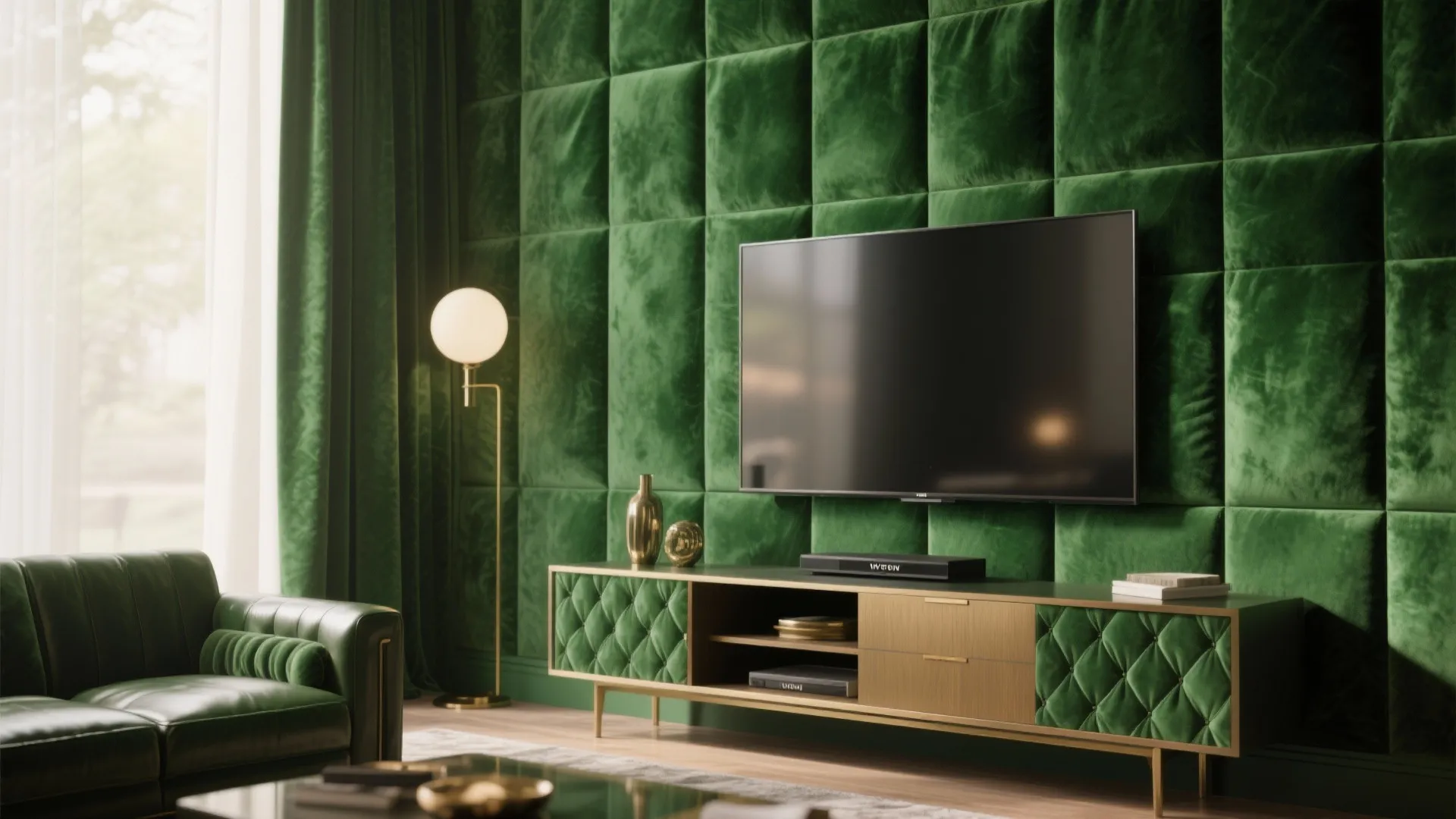 3. Accent with Velvet Green