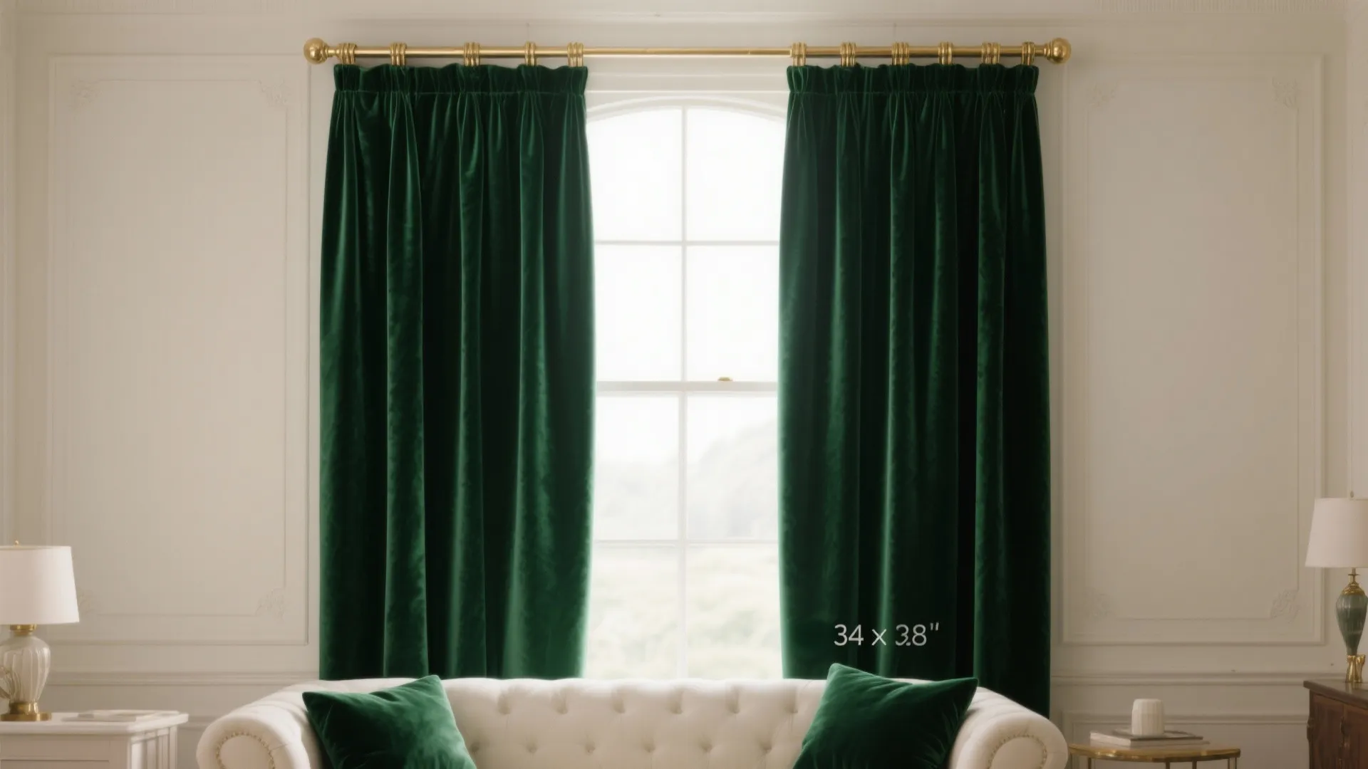 Velvet Drapes for a Luxe Ambience