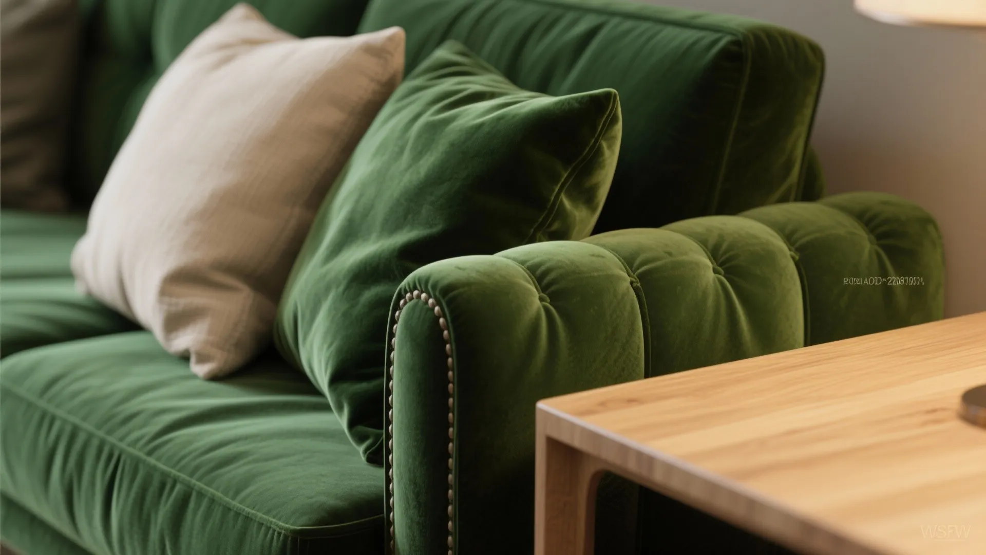 2) The Emerald Statement Sofa