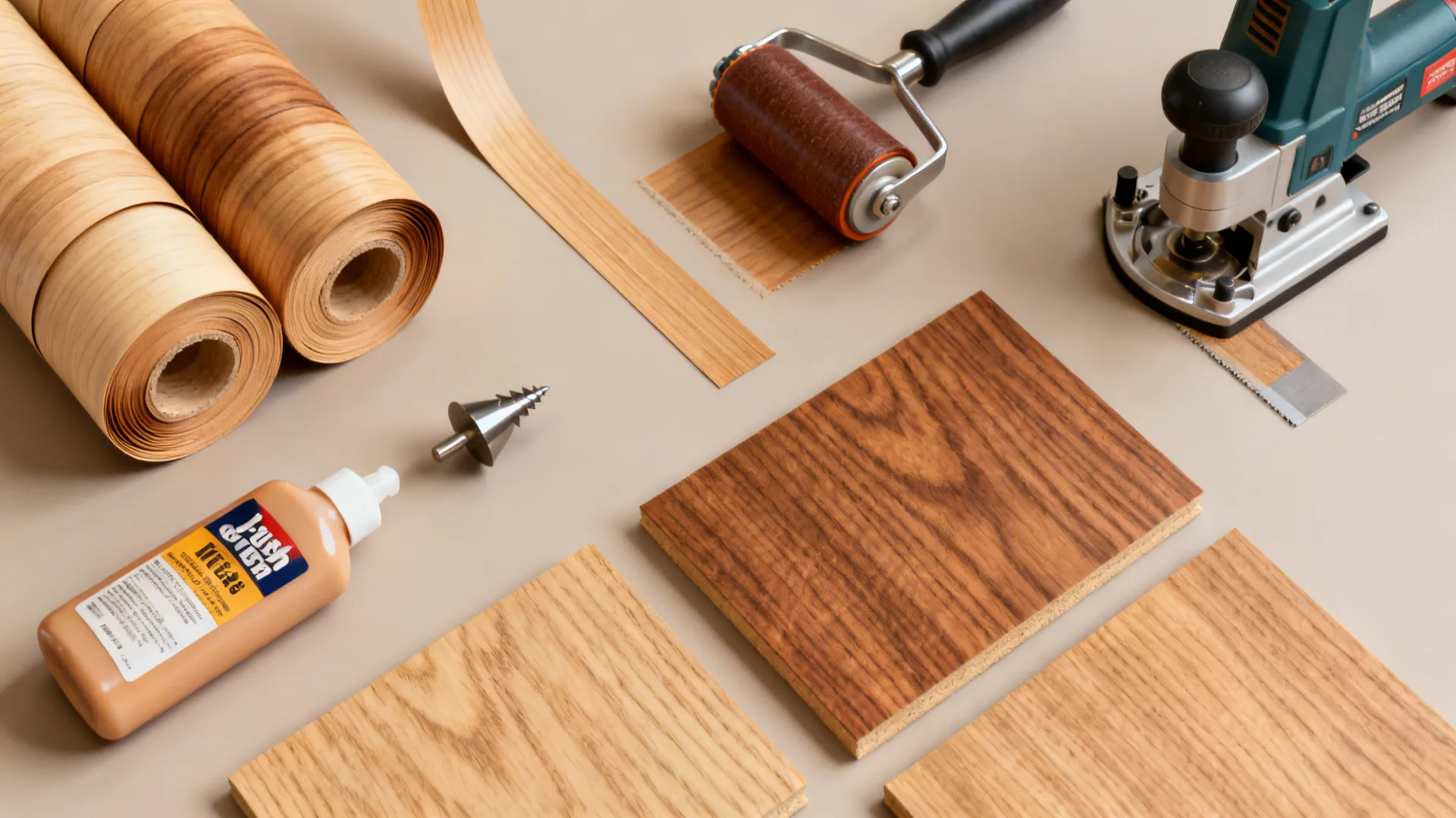 Slab Doors with Wood Veneer Warmth