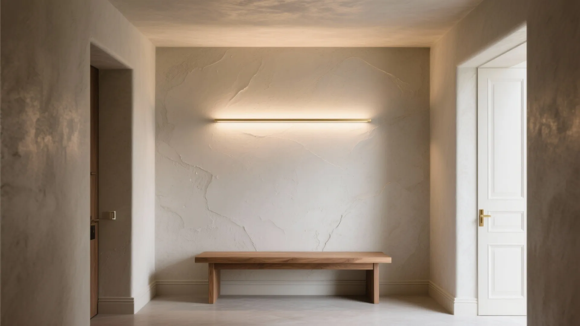 Idea 1: Venetian plaster for a soft glow