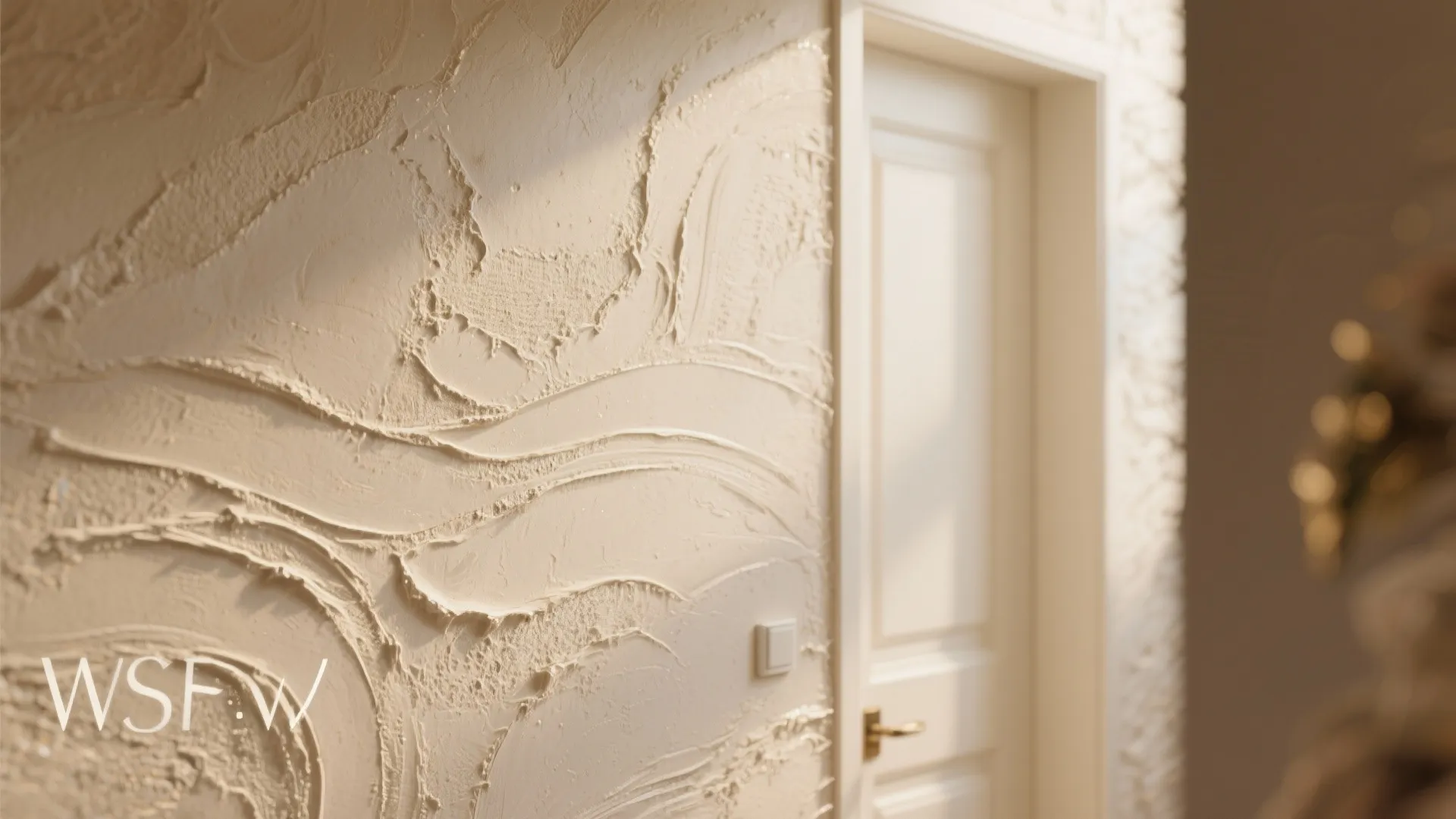 2. Textured plaster or Venetian finish