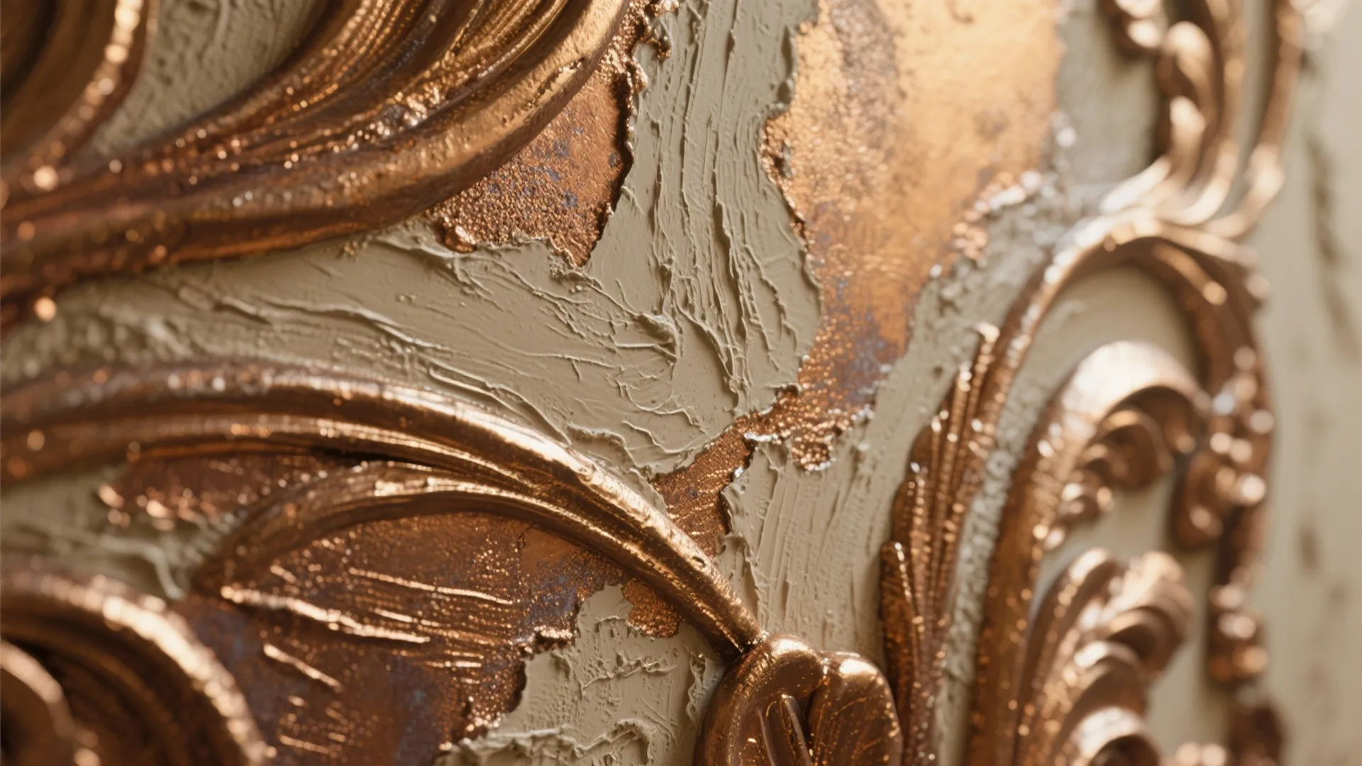 2. Venetian-Style Metallic Plaster