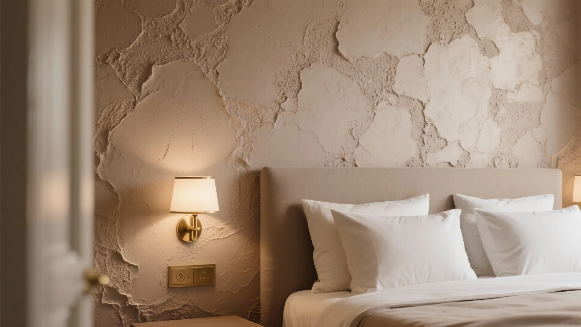 2. Textured plaster or Venetian finish