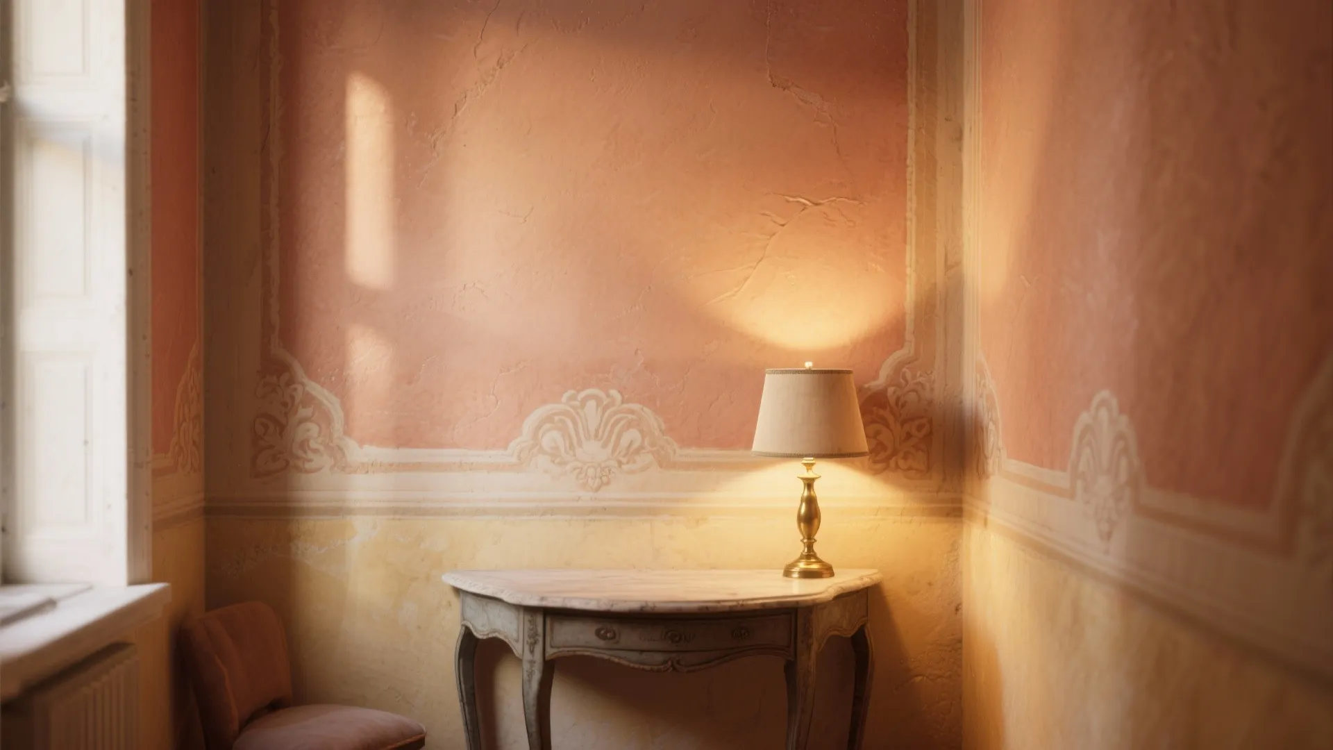 1. Venetian-style warm plaster